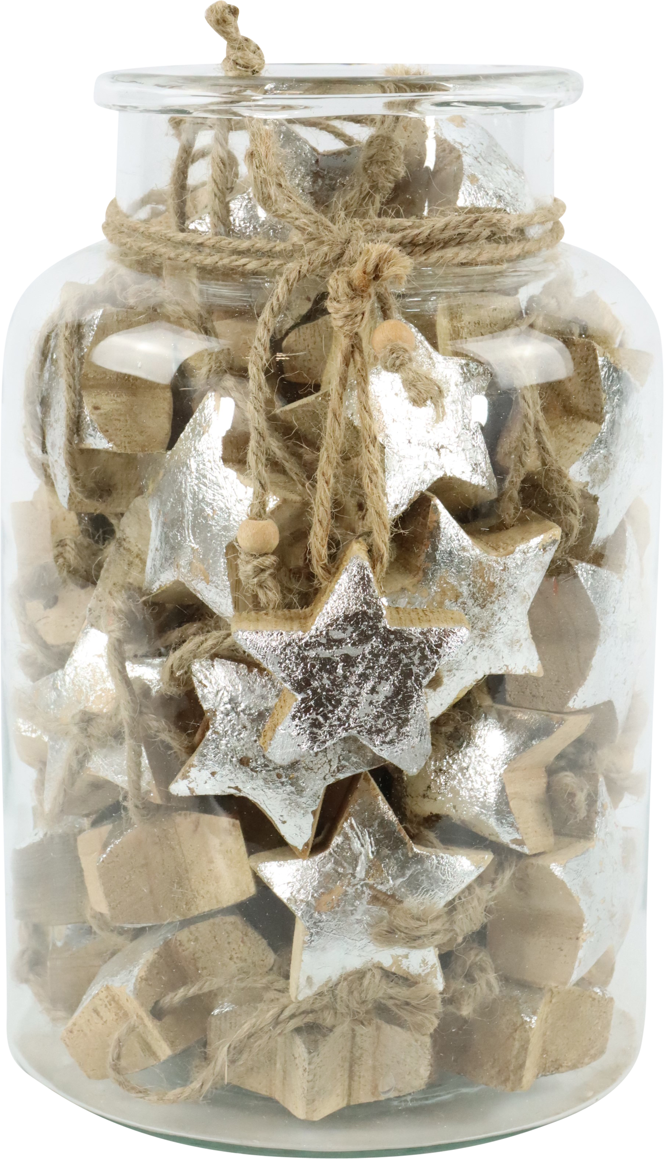 1069 GLAS MIT STERNHÄNGERN SILBER  S/61