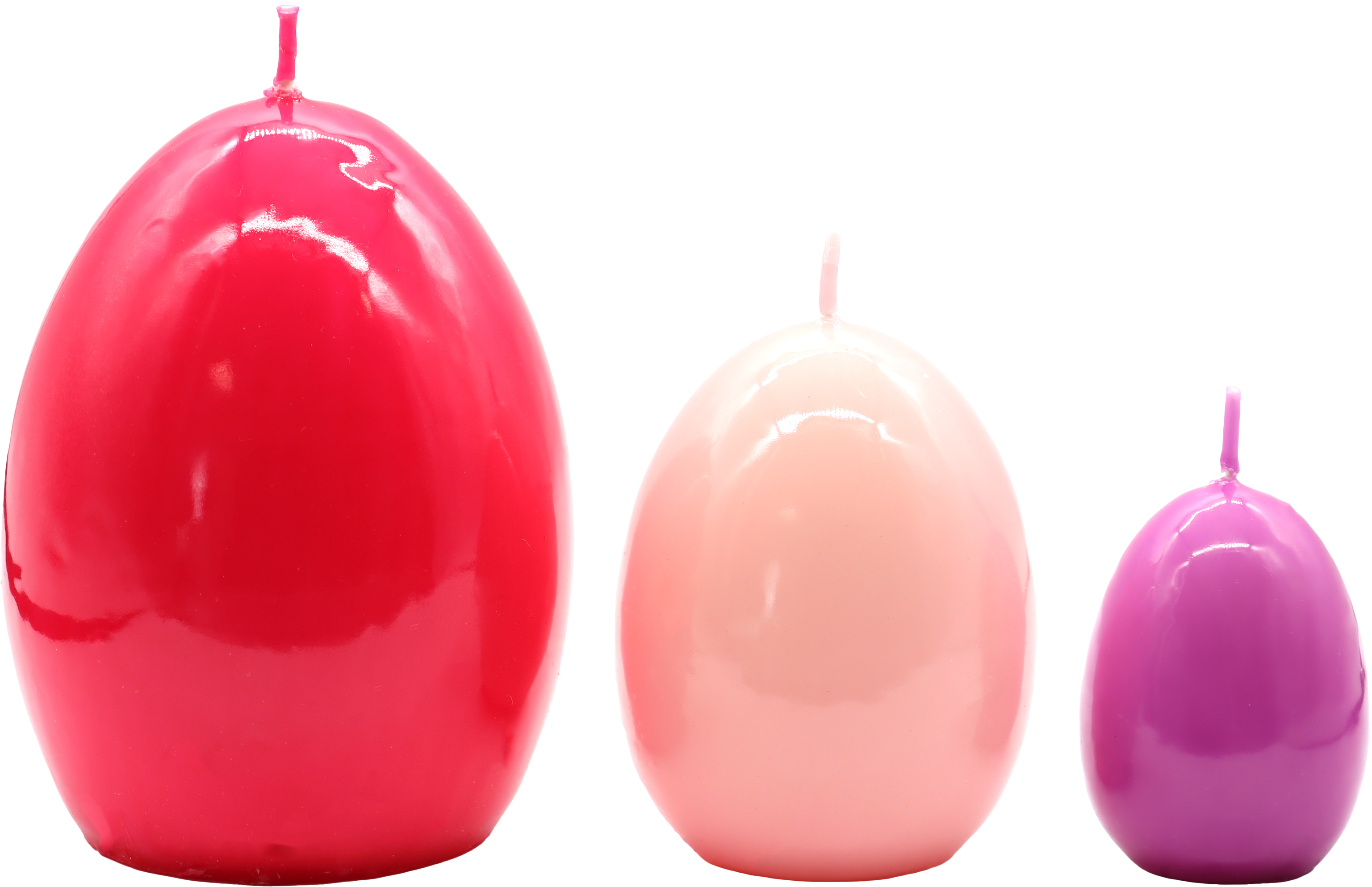 1219 EIERKERZEN GLOSSY GLOW  S/3