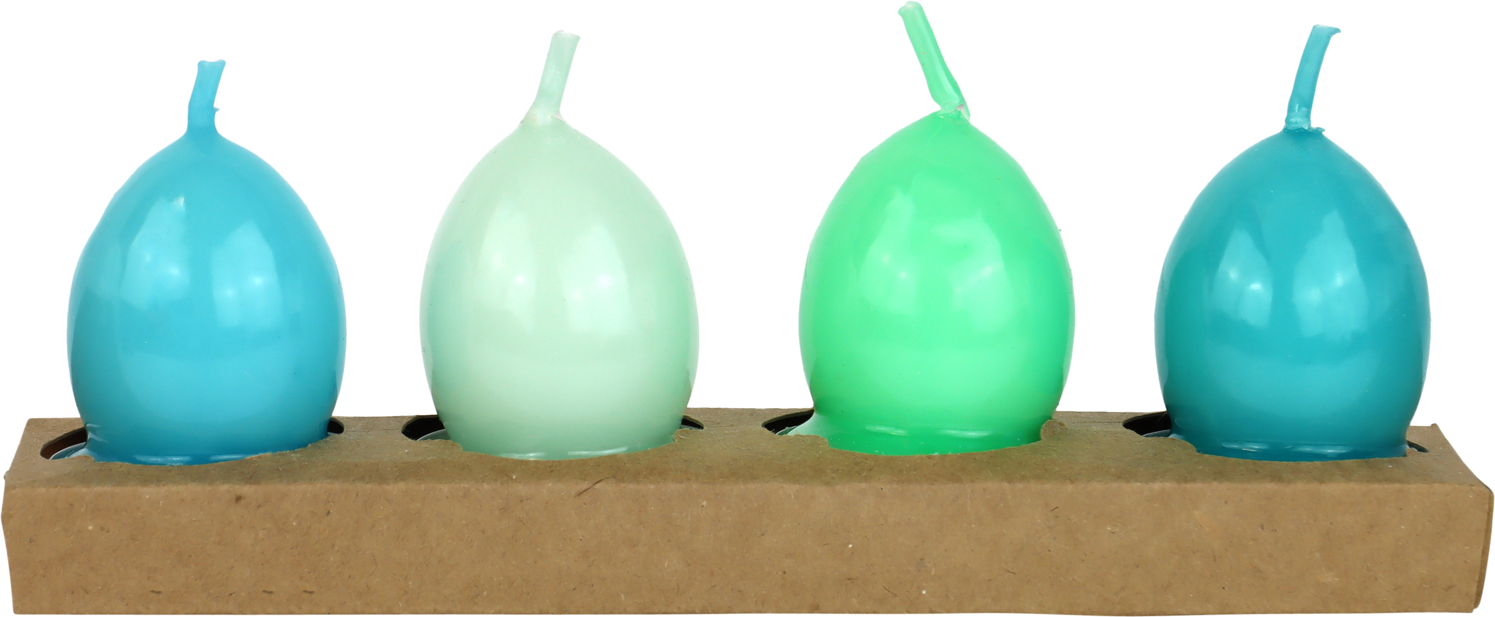 1280 TEELICHTER GLOSSY GLOW  S/4