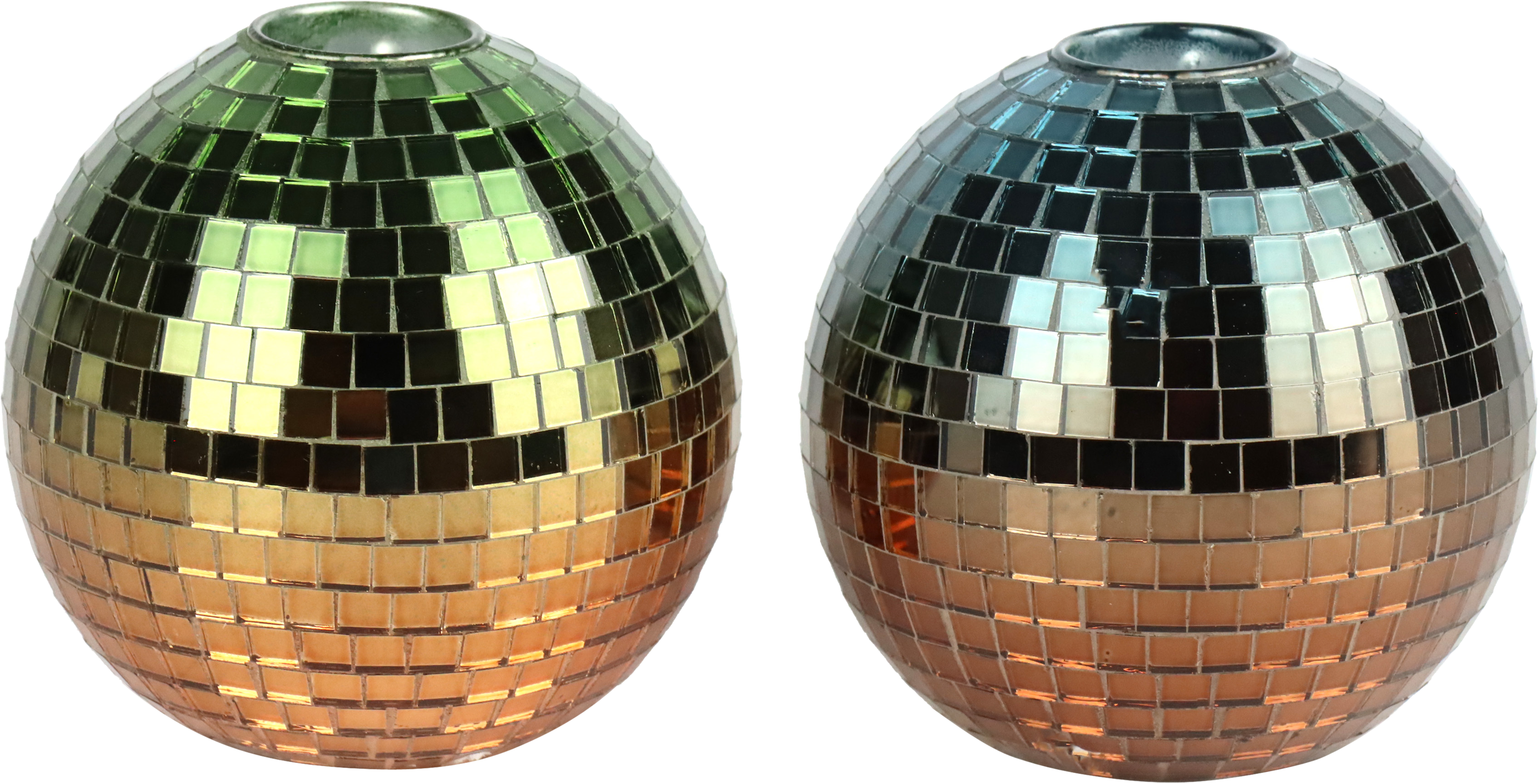 1344 KERZENLEUCHTER MOSAIC MAJESTY  S/2