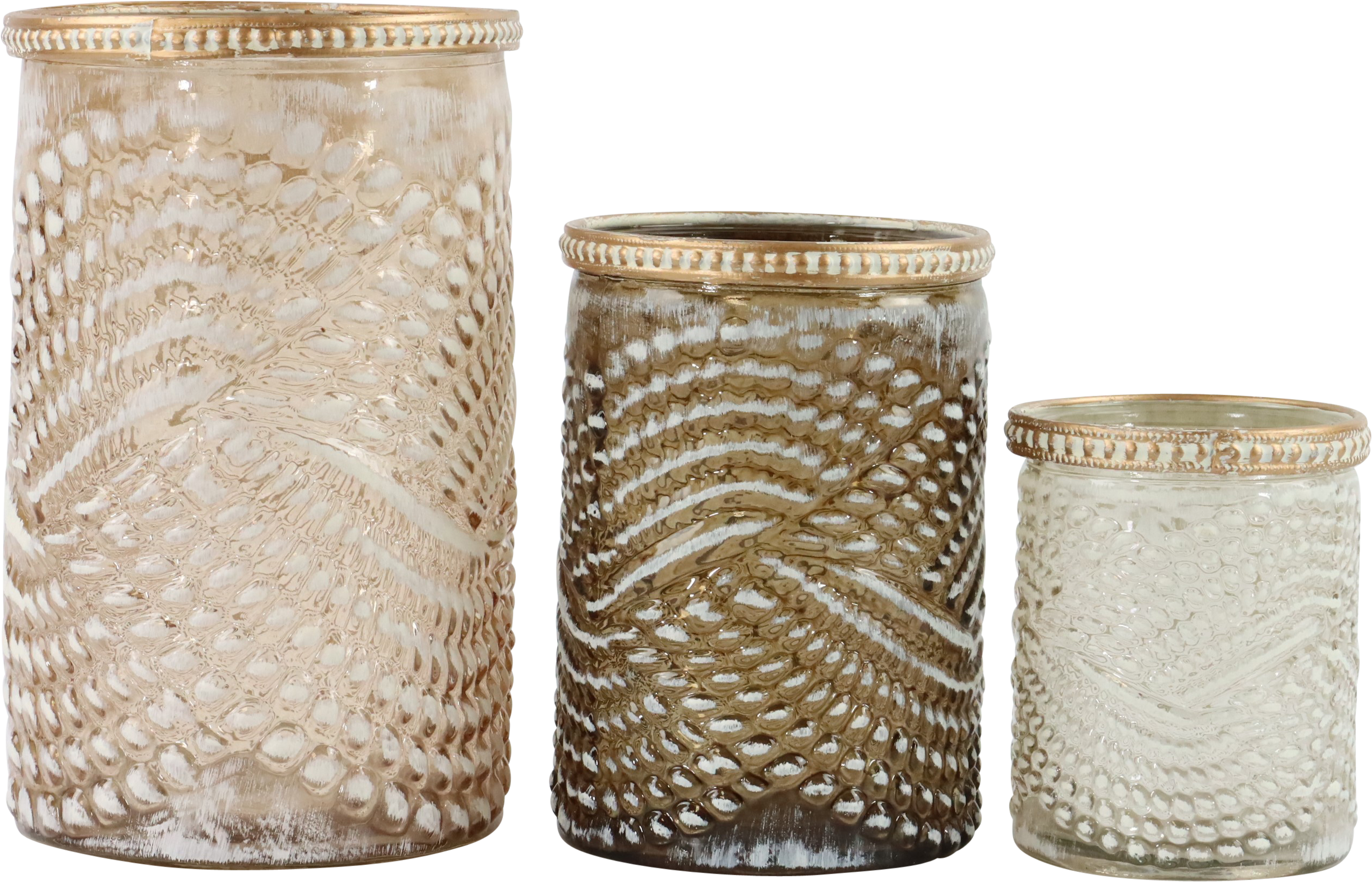 1530 WINDLICHTER/VASEN FÈS  S/3