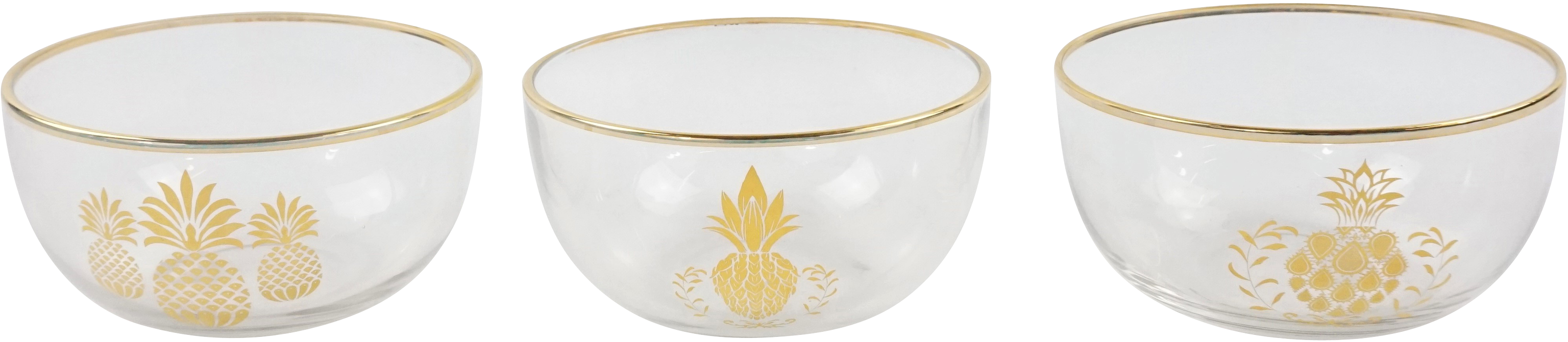 1660 SCHALEN PINEAPPLE  S/3