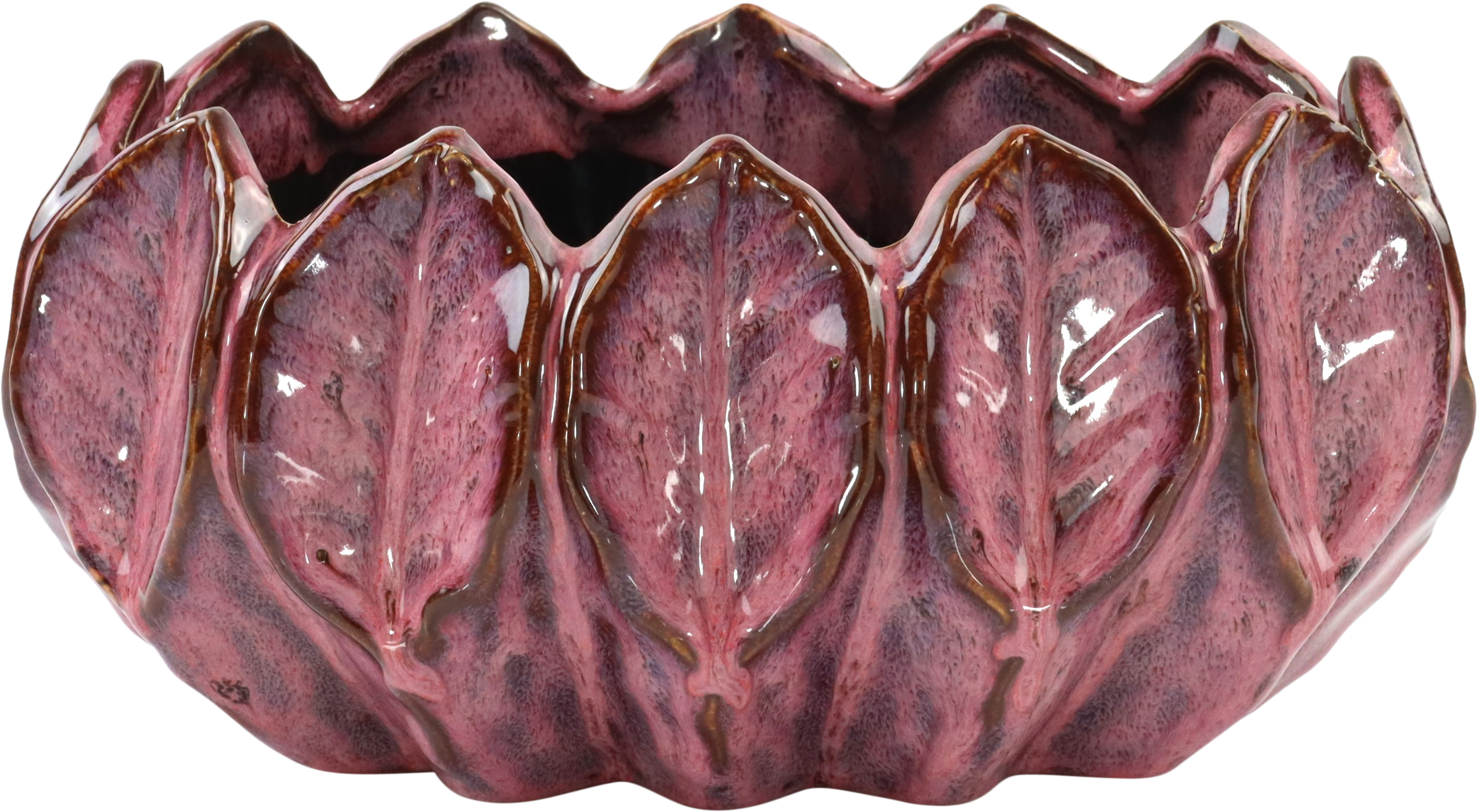 2364 JARDINIERE PLUM POETRY