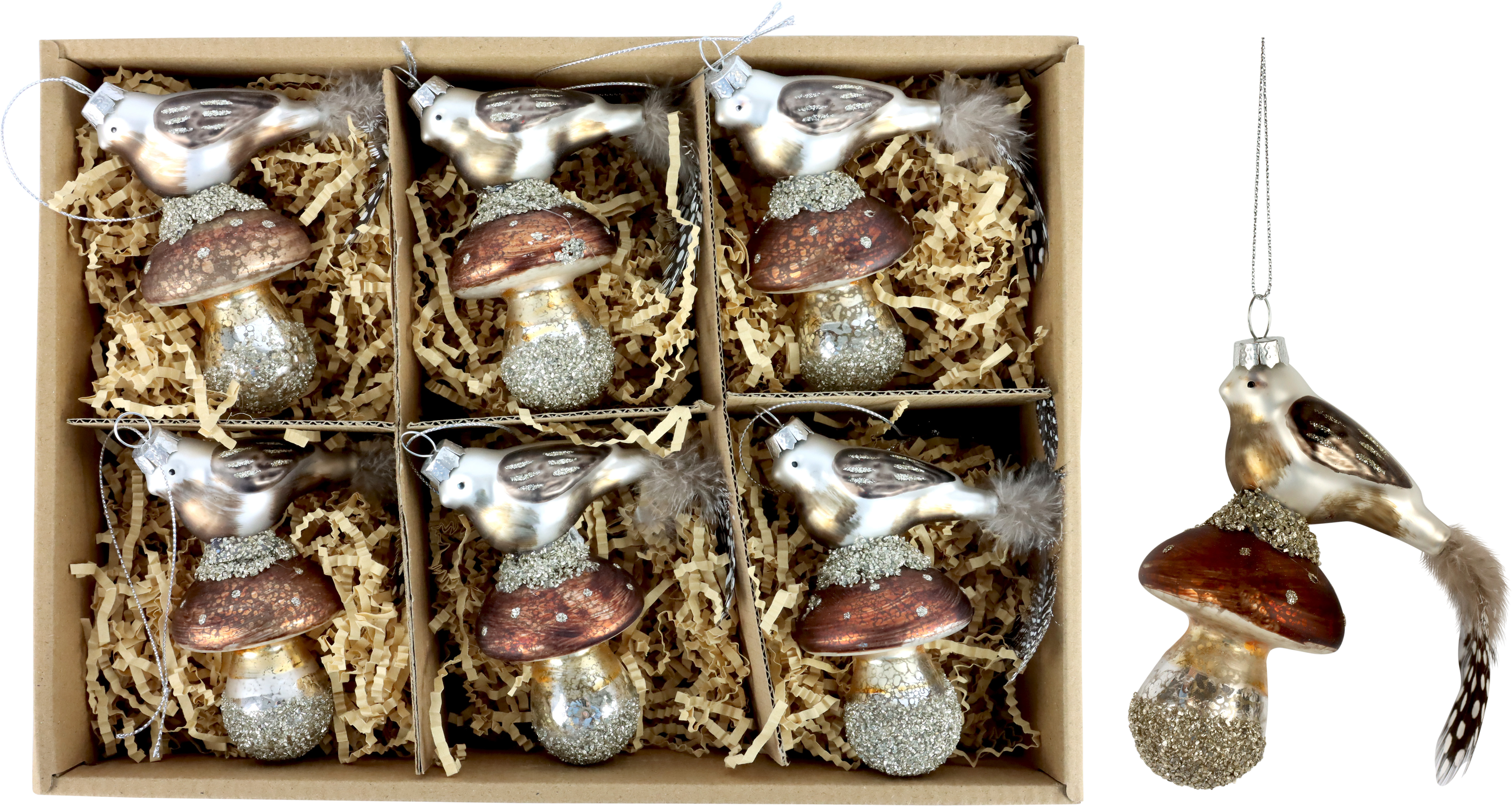 2383 VINTAGEBOX WALDVÖGEL  S/6