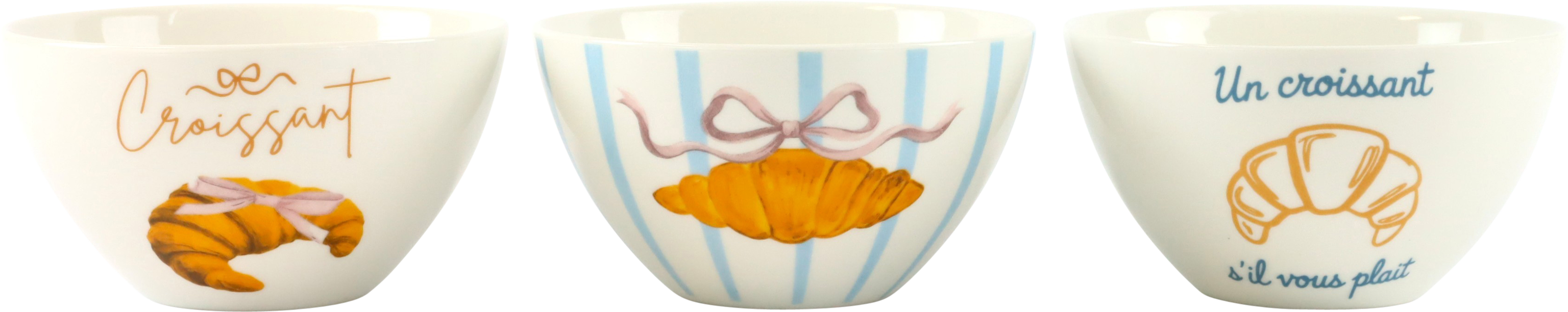 2675 BOWLSCHALEN MAISON CROISSANT  S/3
