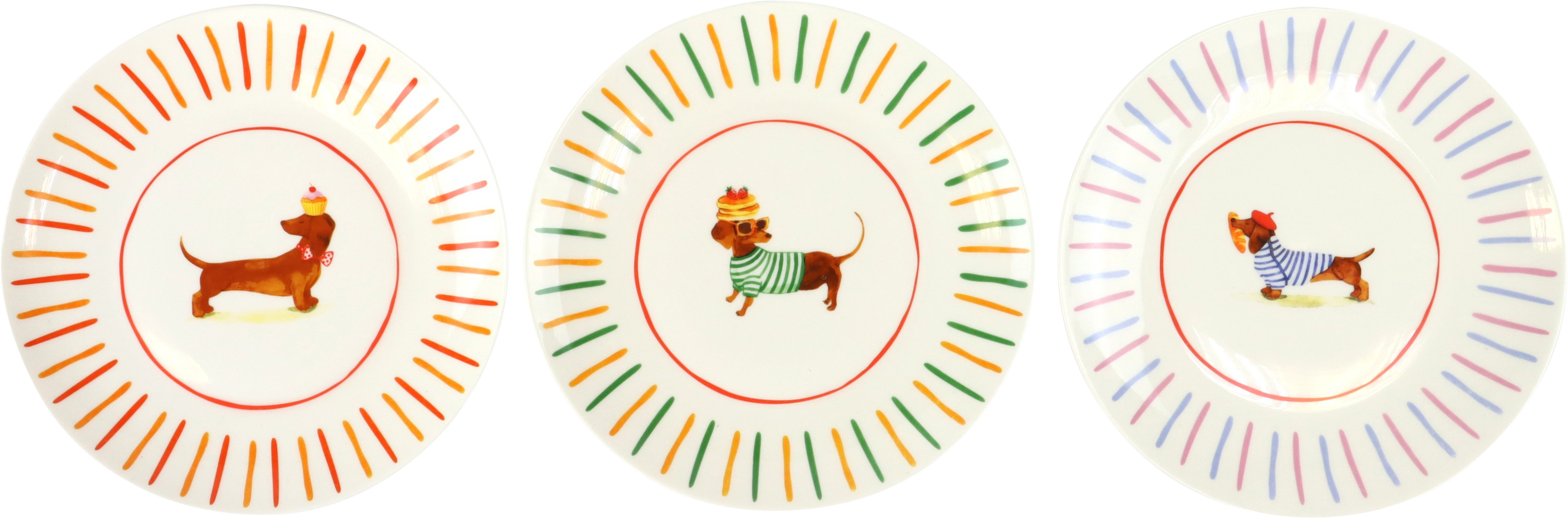 2743 KUCHENTELLER BARK&TABLE  S/3