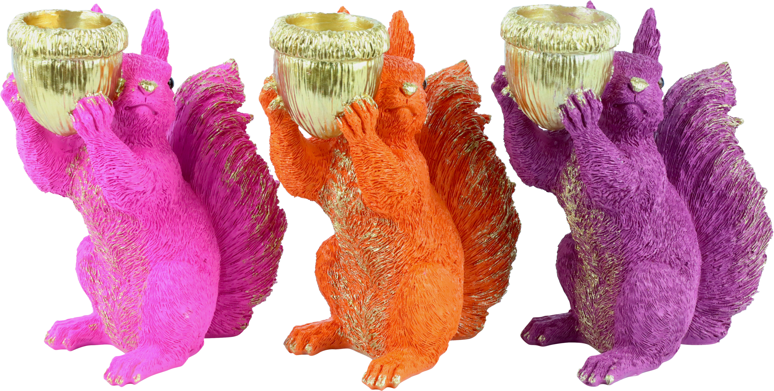 2769 LEUCHTER SQUIRRELS  S/3