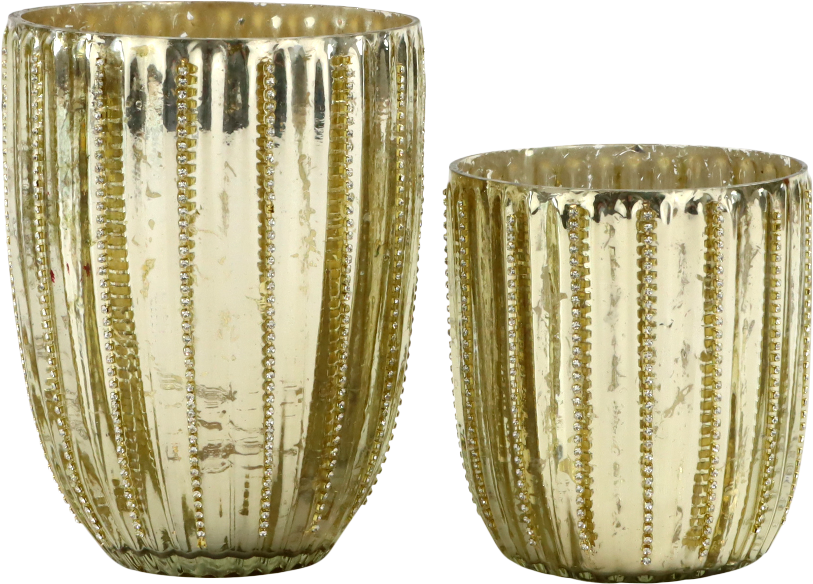 2920 WINDLICHTER CRYSTAL GLOW  S/2