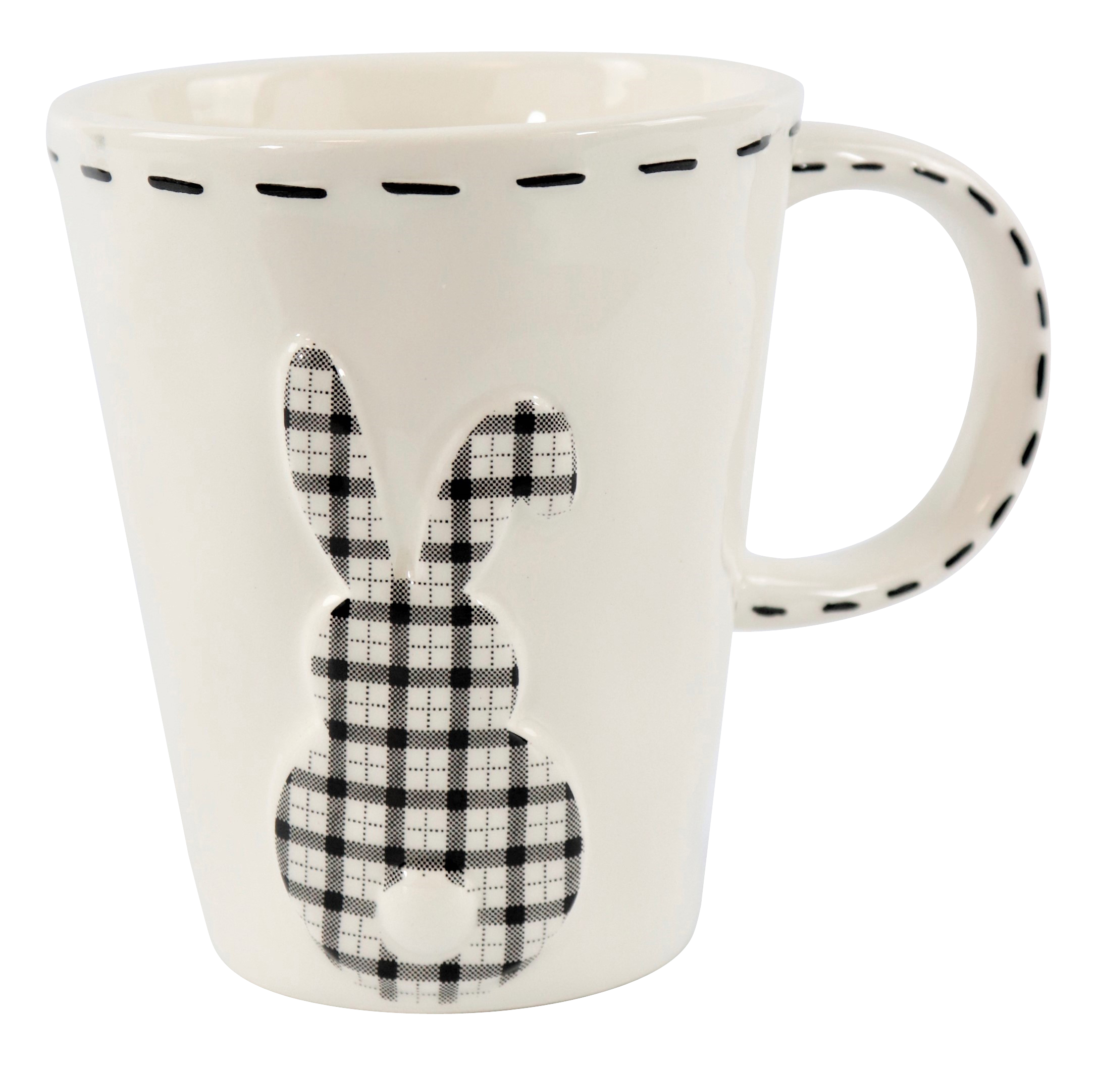 3569 HENKELTASSE BLACK BUNNY