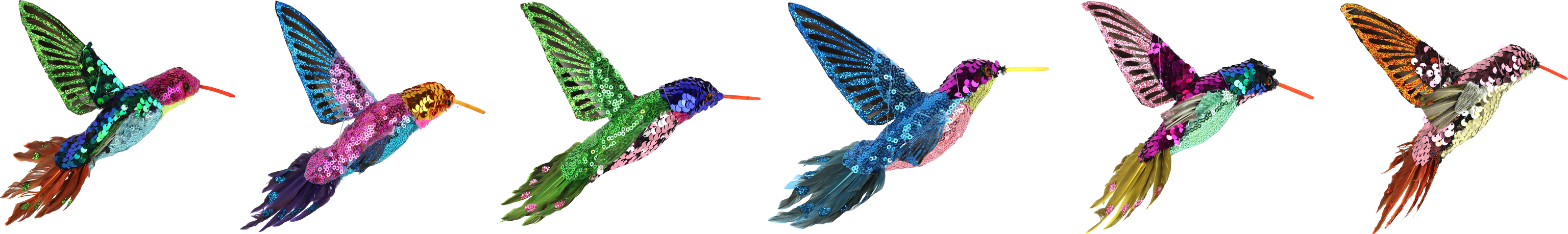 3605 KOLIBRIS SPARKLE WINGS  S/6