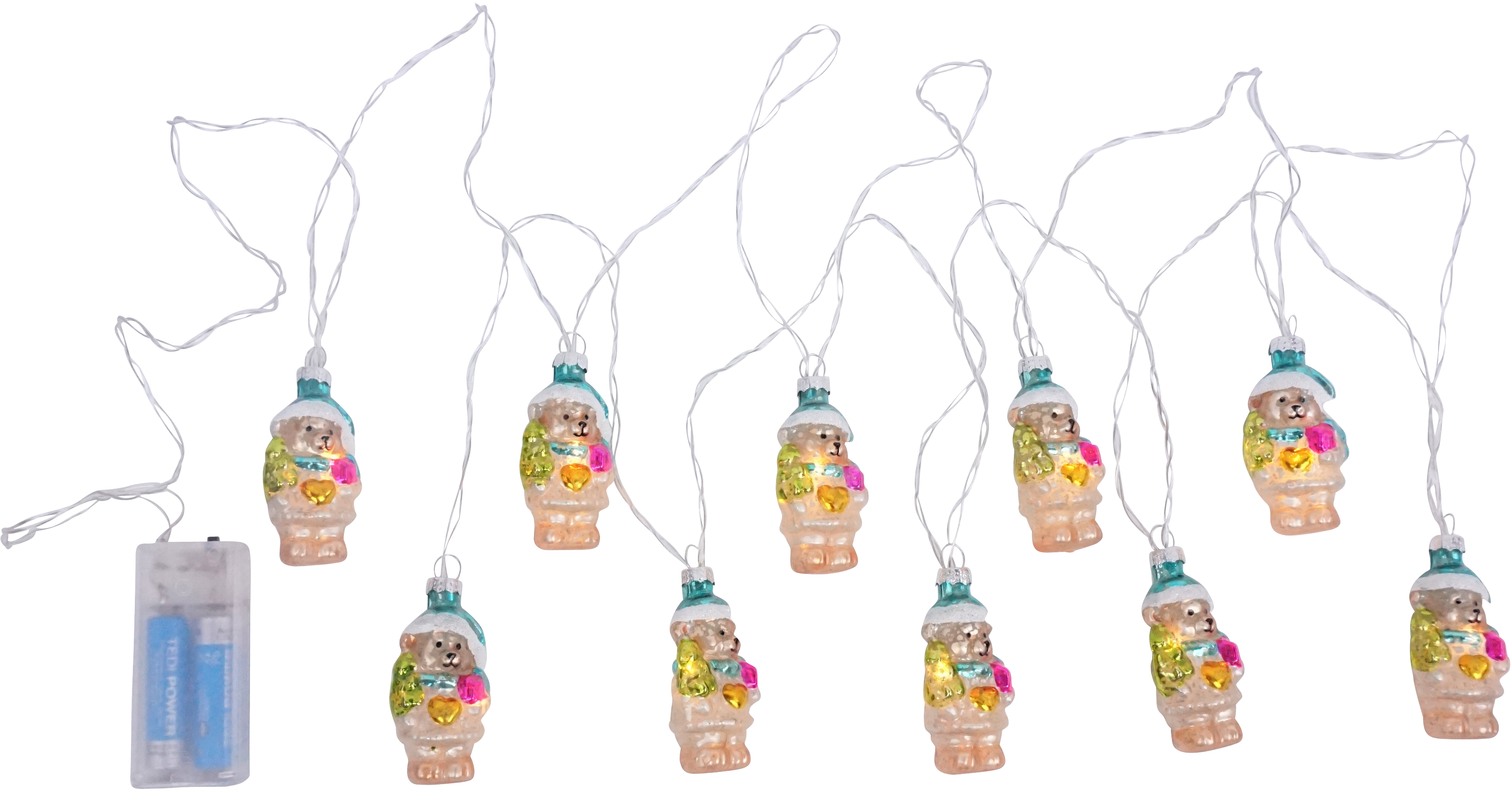 3785 LED-GIRLANDE WEIHNACHTSBÄR