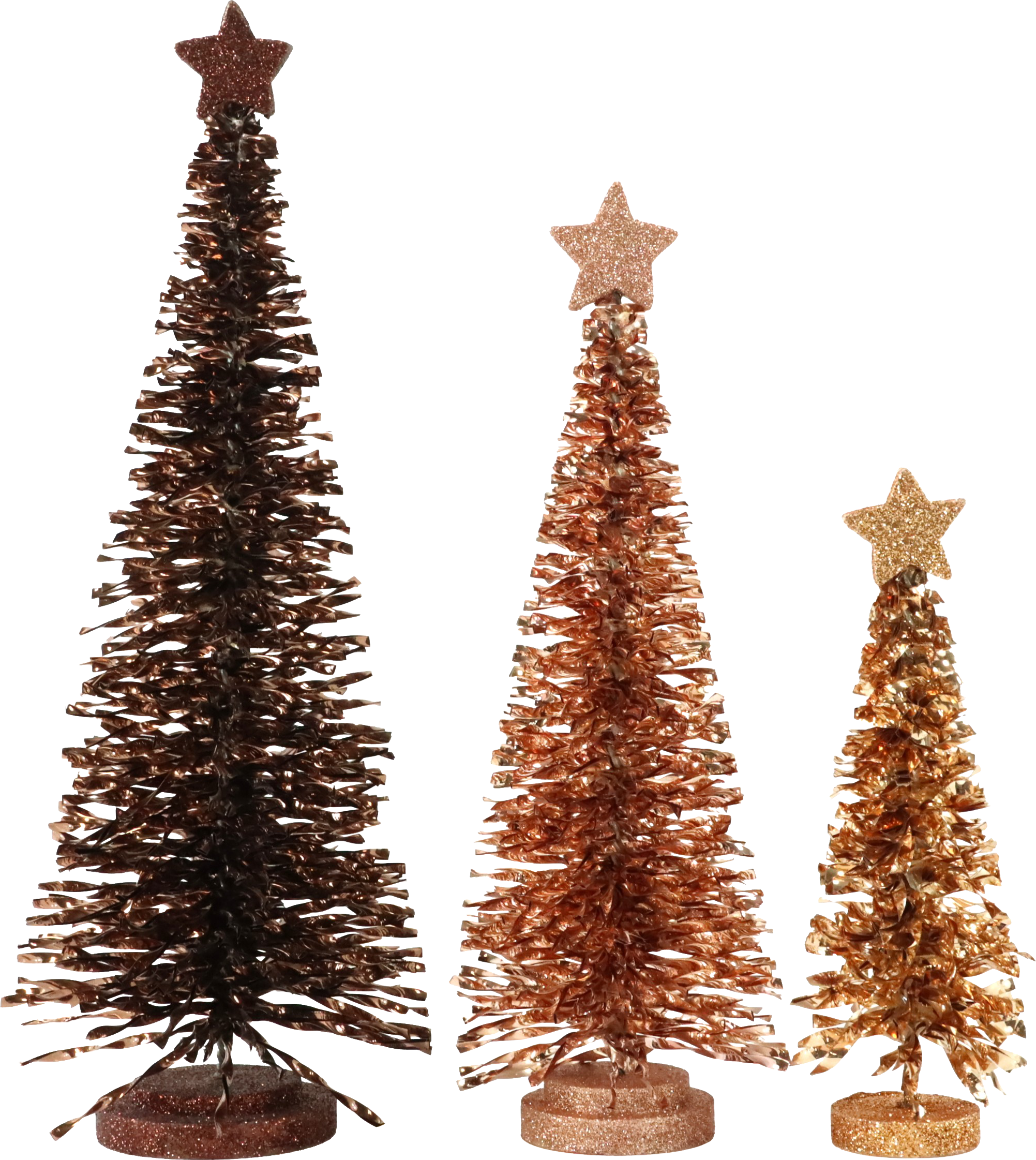 4360 BAUMTRIO GLITTER GROVE  S/3