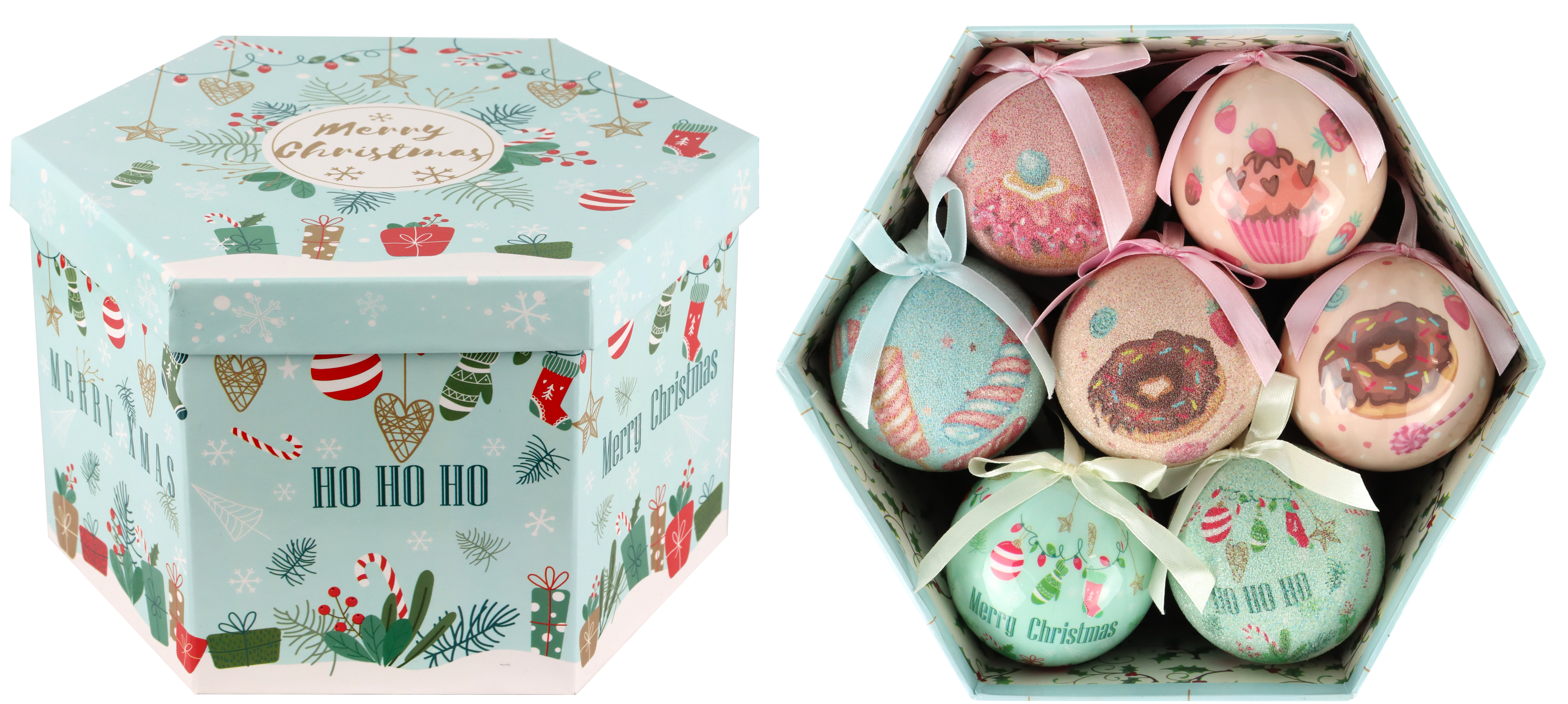 4563 KUGELSORTIMENT XMAS CANDY  S/14