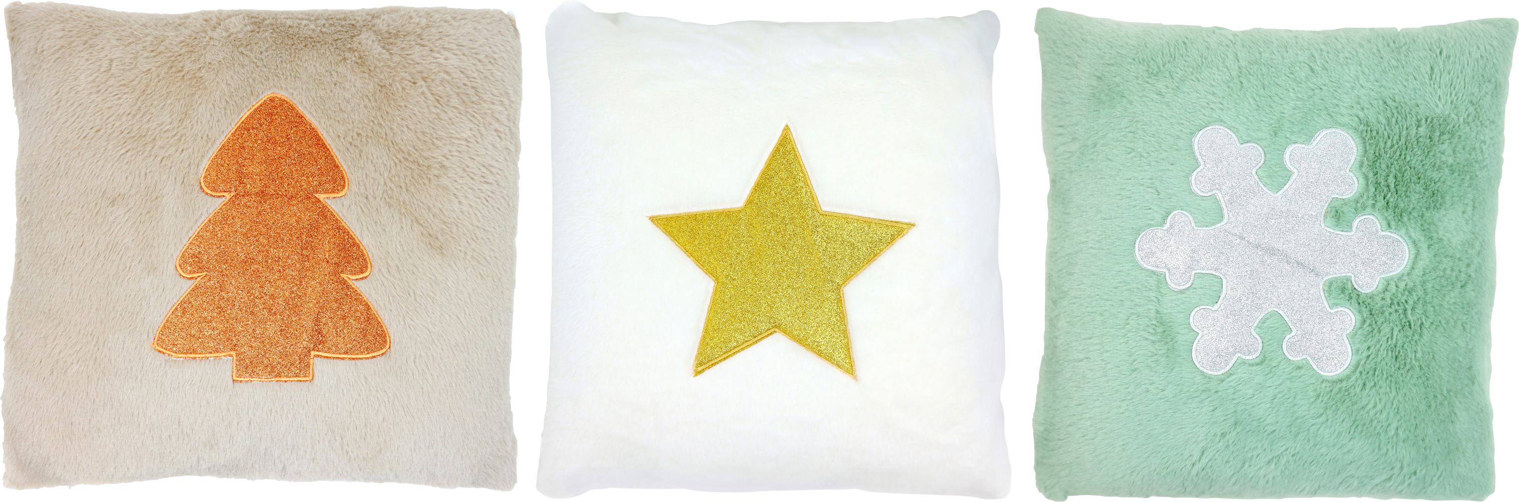 4668 KISSENH. WINTER WHISPERS 40x40 S/3