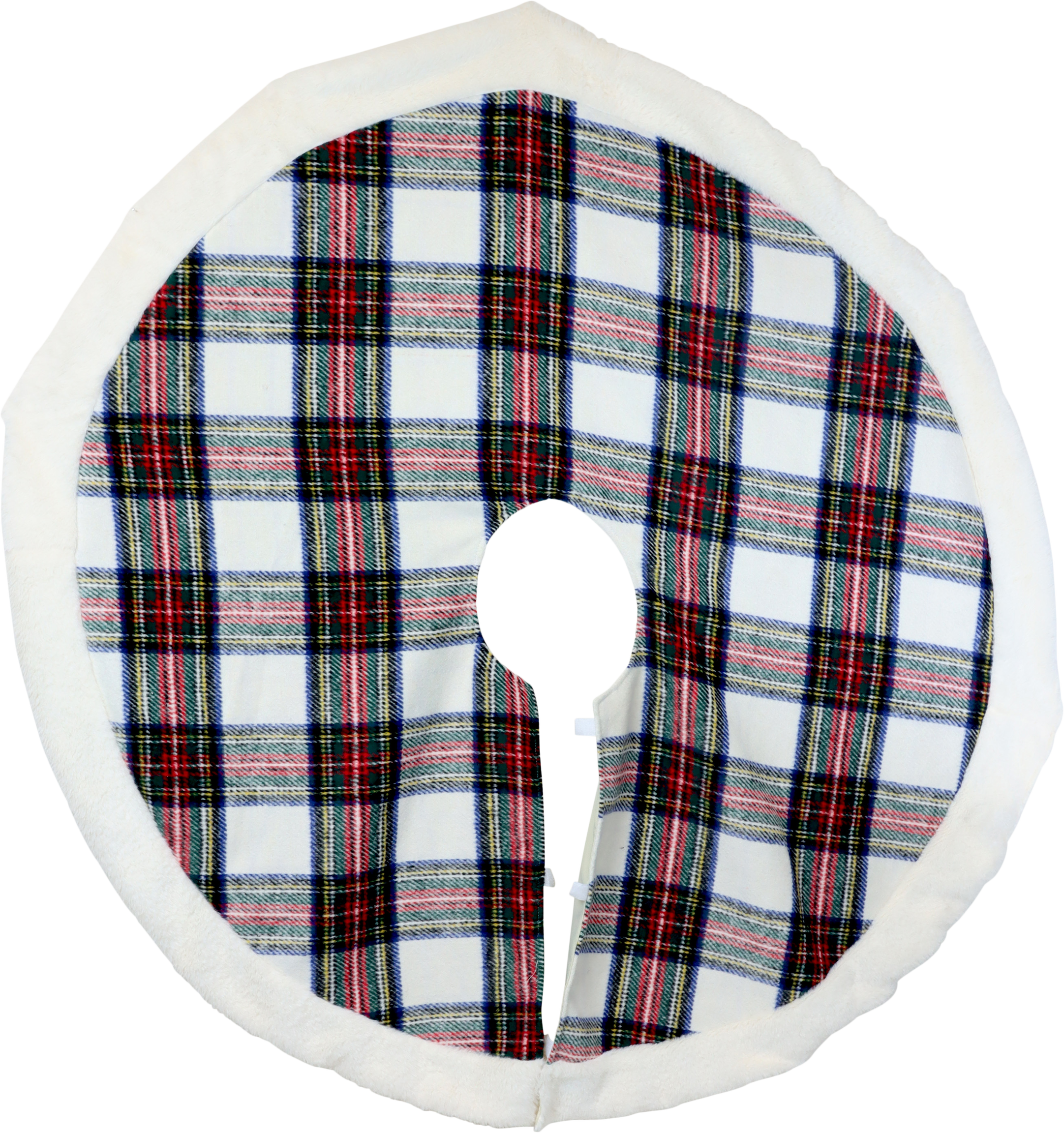 4707 CHRISTBAUMDECKE TARTAN TWIST