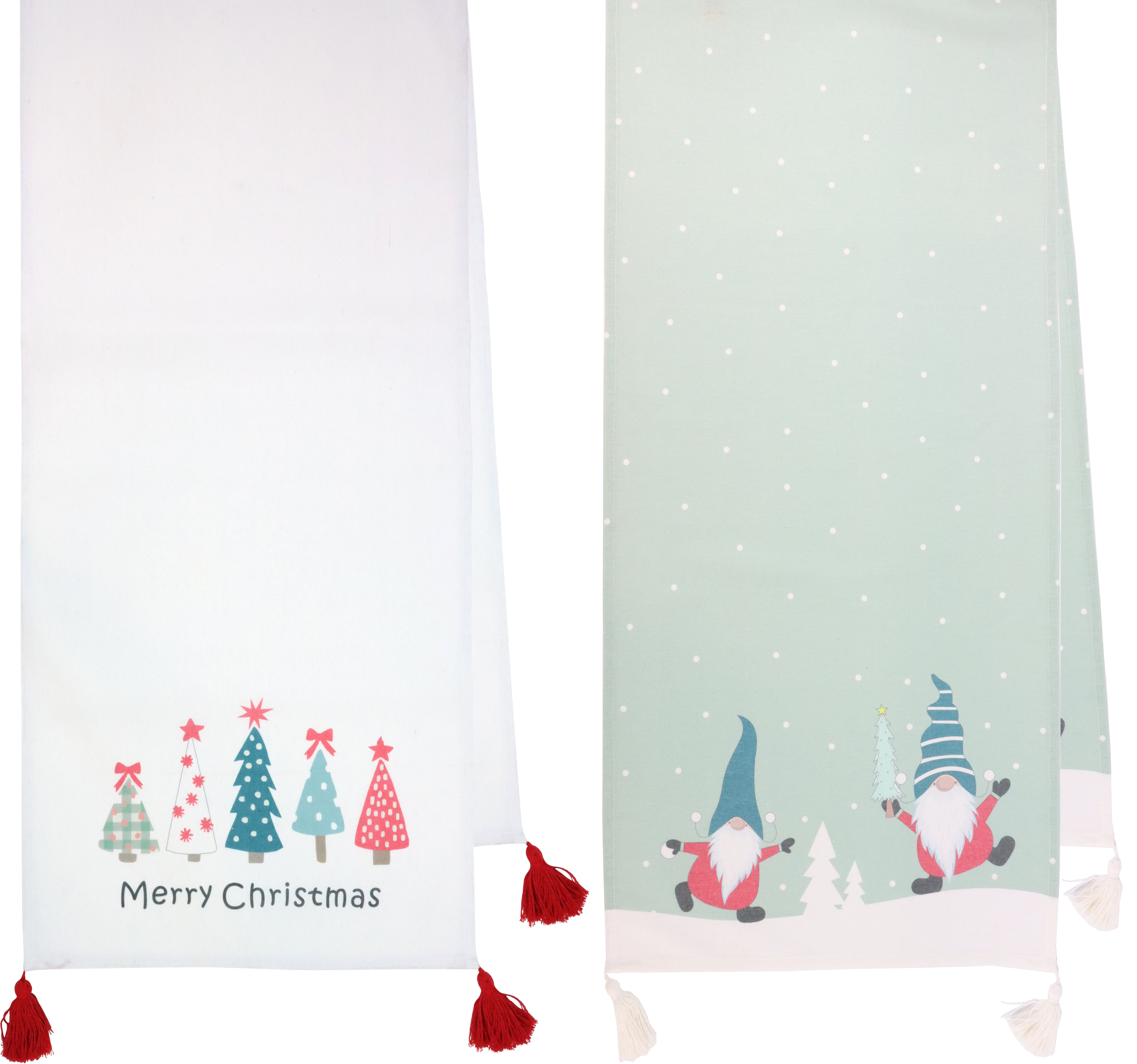 4740 TISCHLÄUFER MERRY XMAS  50x140 S/2