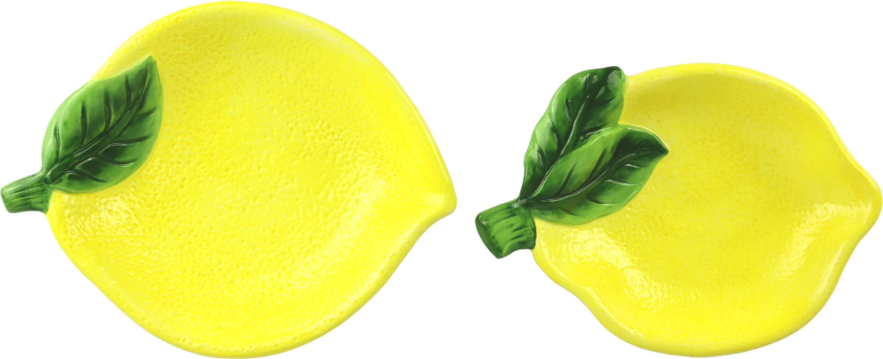 4844 SCHALEN LEMON  S/2