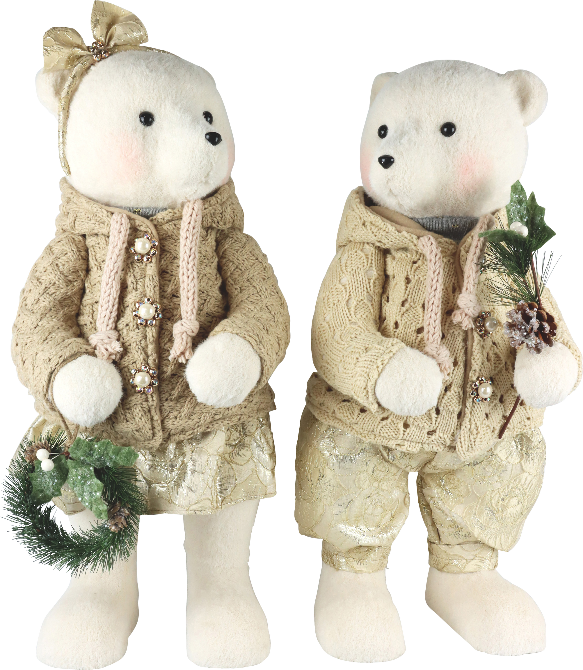 5058 BÄREN COZY KNITS  S/2