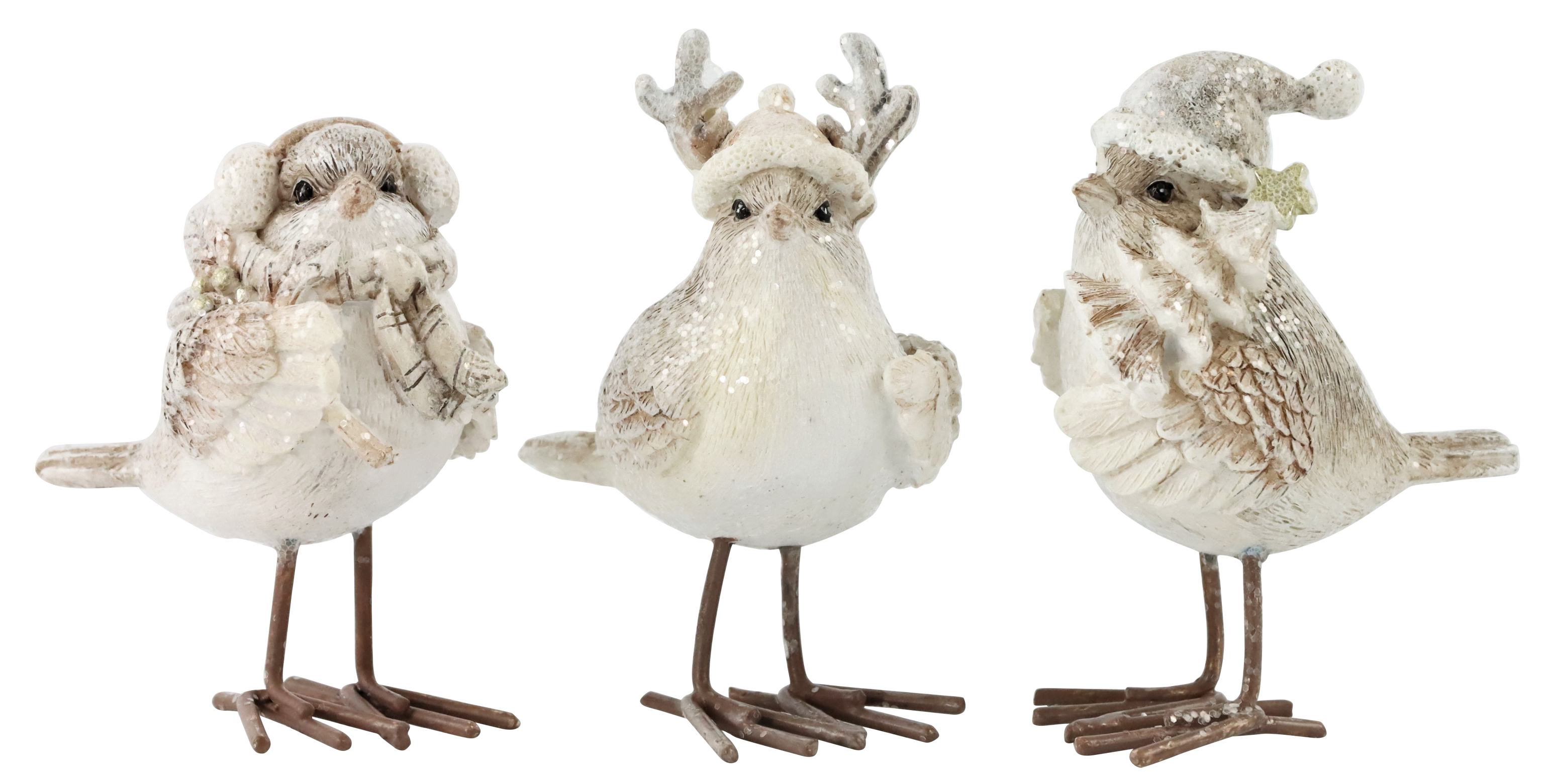 5109 FIGUREN WINTERVÖGEL  S/3