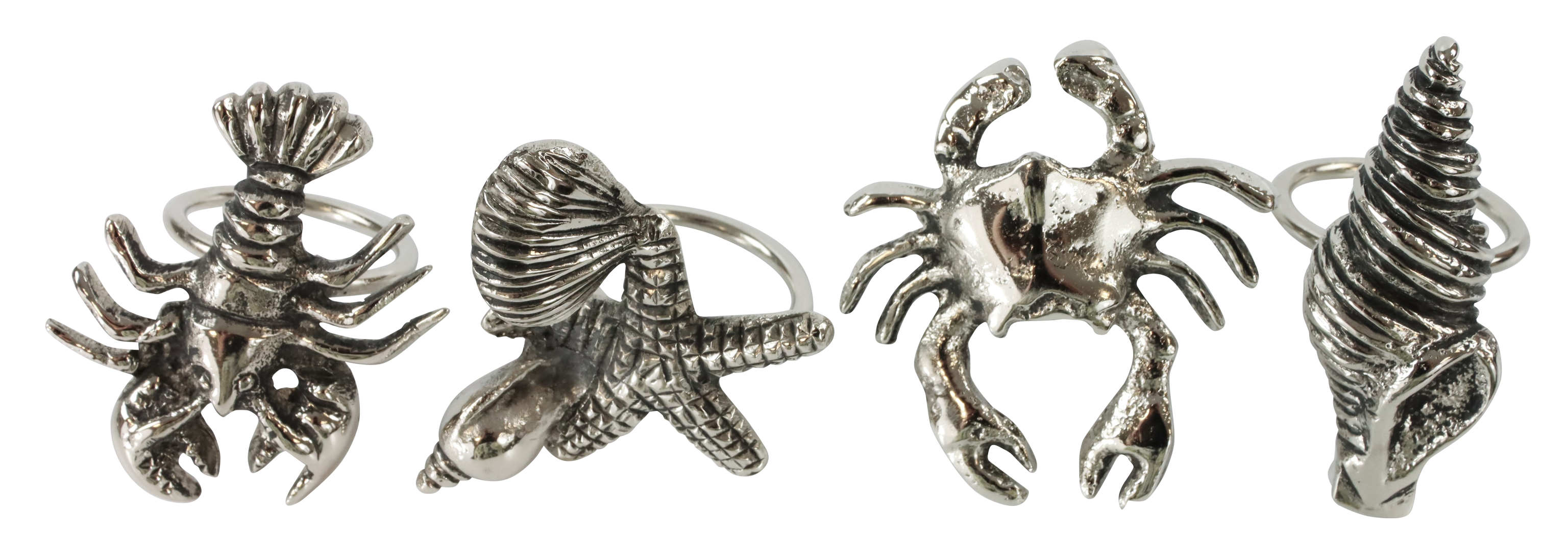 5199 SERVIETTENRINGE SEAFOOD  S/4