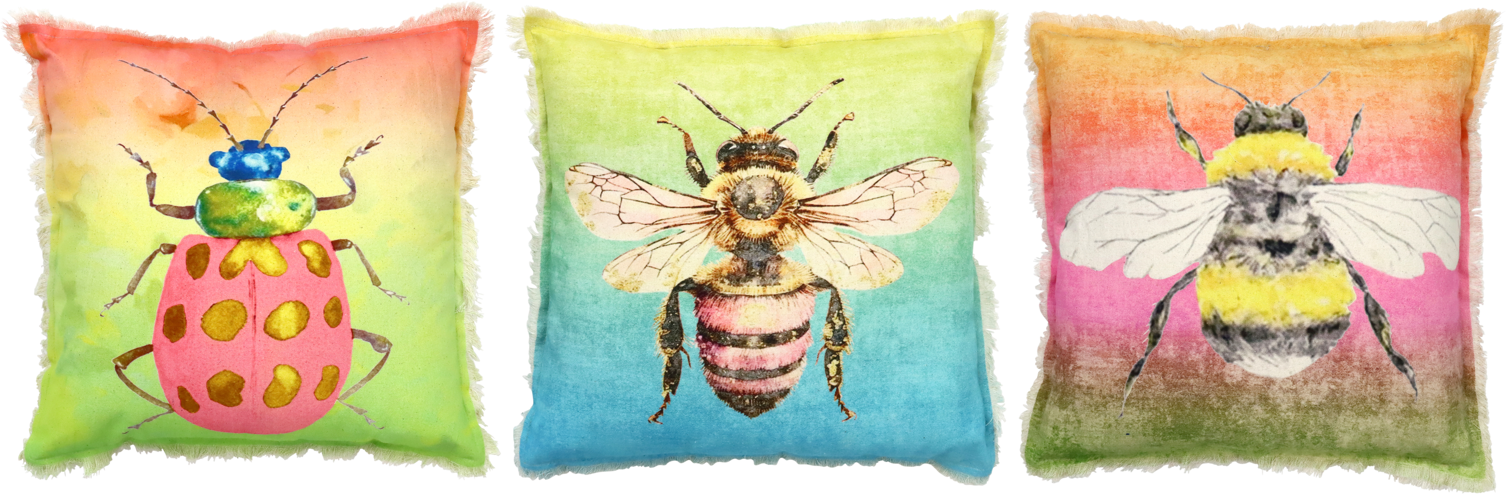 5268 KISSENHÜLLEN BUSY BEETLE 45X45 S/3