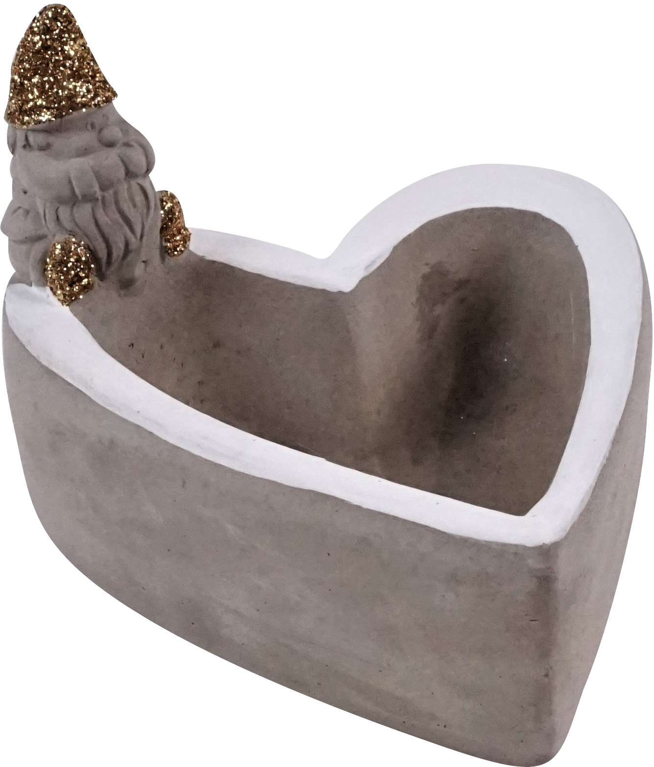 5524 HERZSCHALE SANTA CLAUS