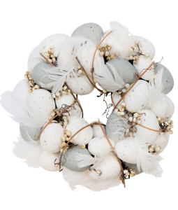 5620 WREATH MODERN EASTER