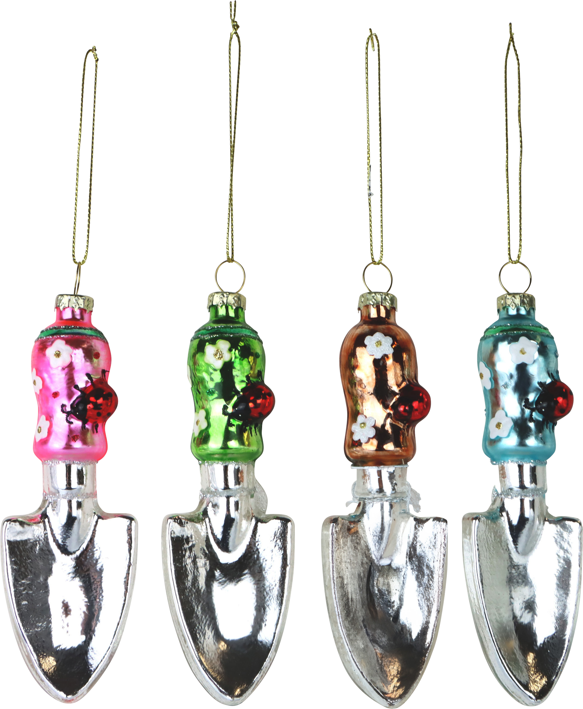 5713 GLASSCHMUCK GARTENSCHAUFELN  S/4