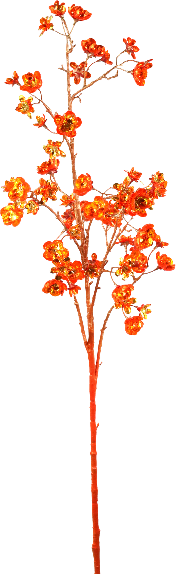 5833 BLUMENZWEIG FLORA LUXE  ORANGE