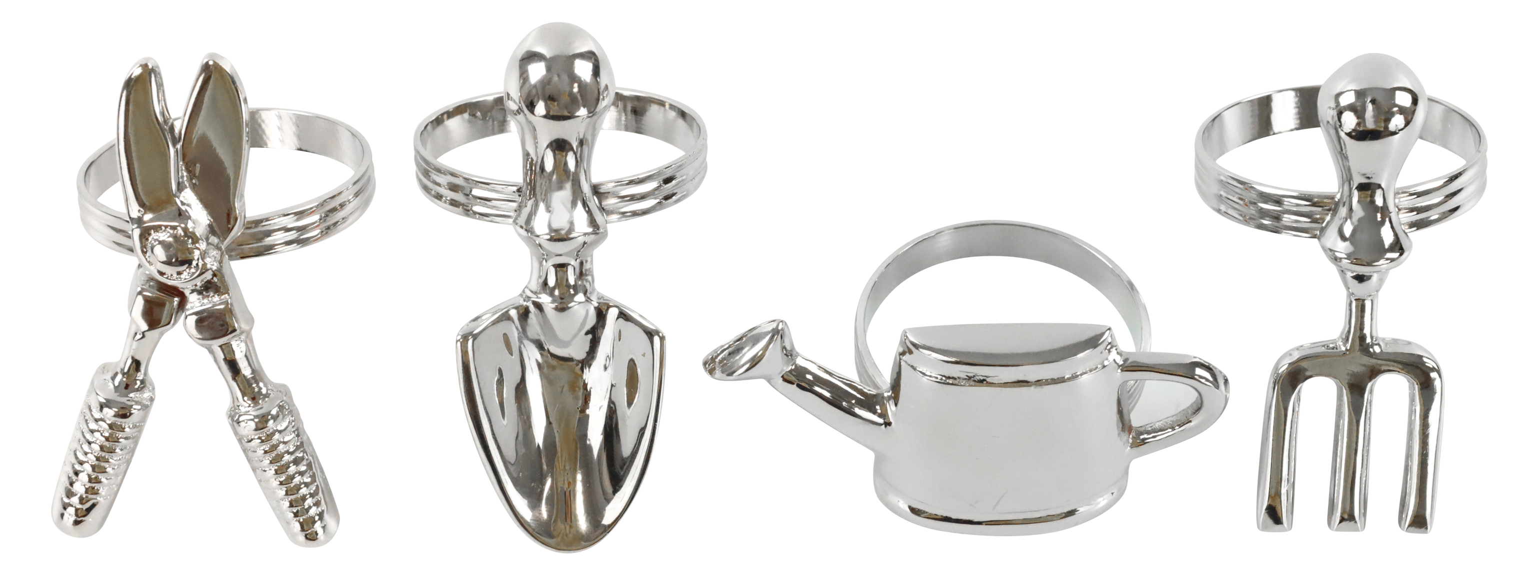 5897 SERVIETTENRINGE GARDENER  S/4