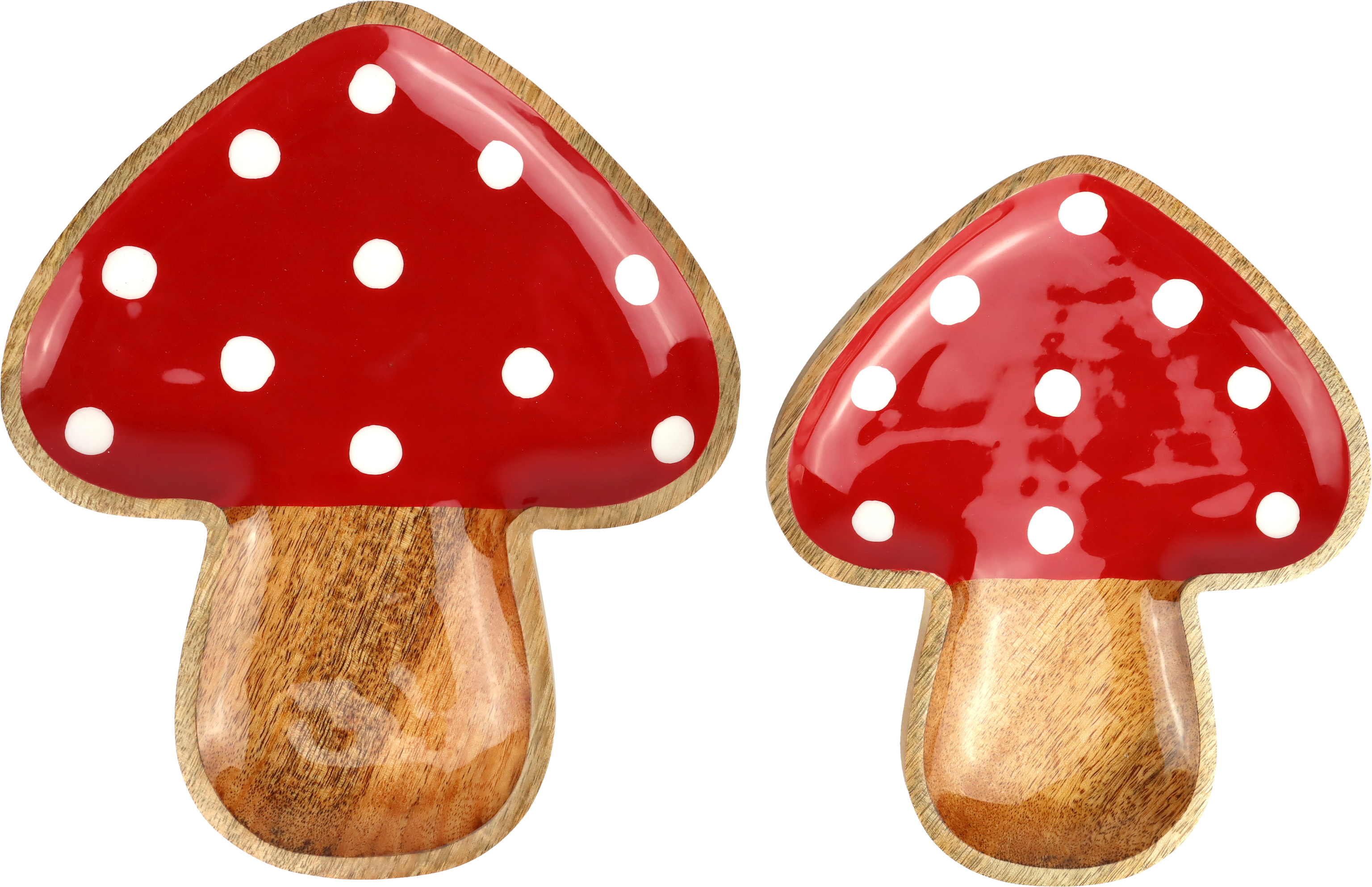 6122 TABLETTSCHALEN GLÜCKSPILZ  S/2