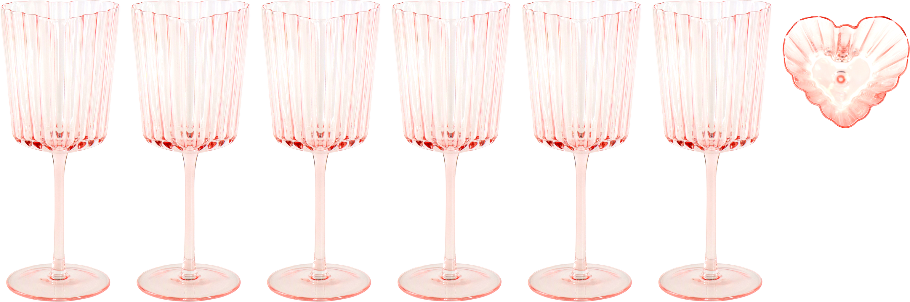 6248 WEINGLÄSER SWEETHEART  S/6