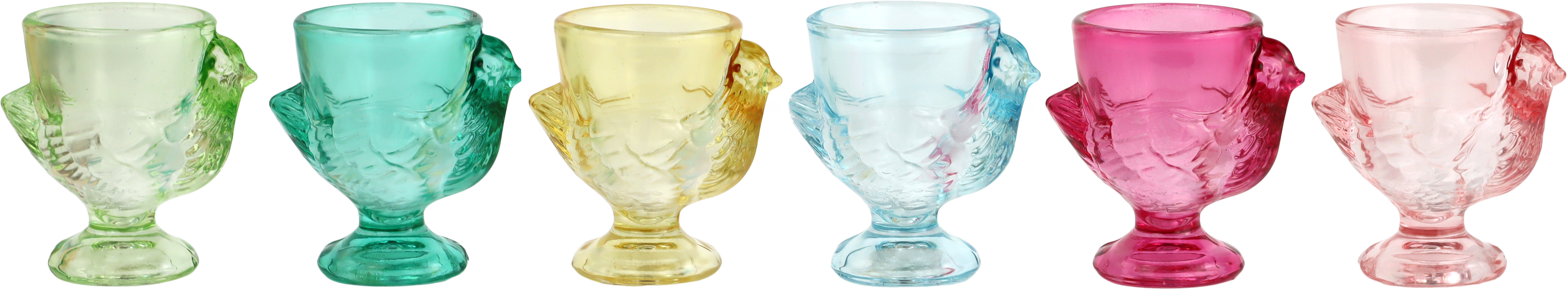 6481 EIERBECHER CHEERFUL CHICKEN  S/6