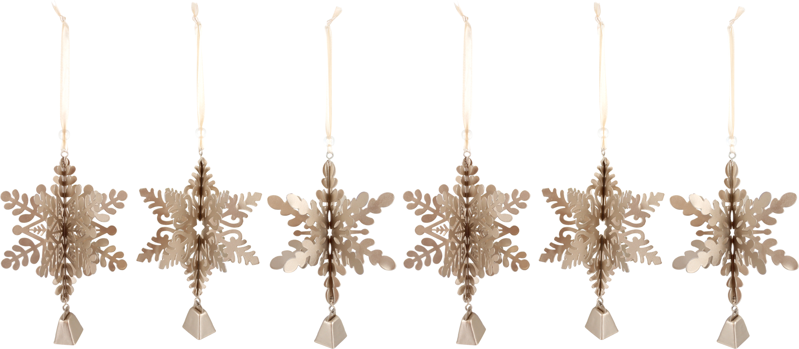 7004 METALLHÄNGER STERNE  S/6