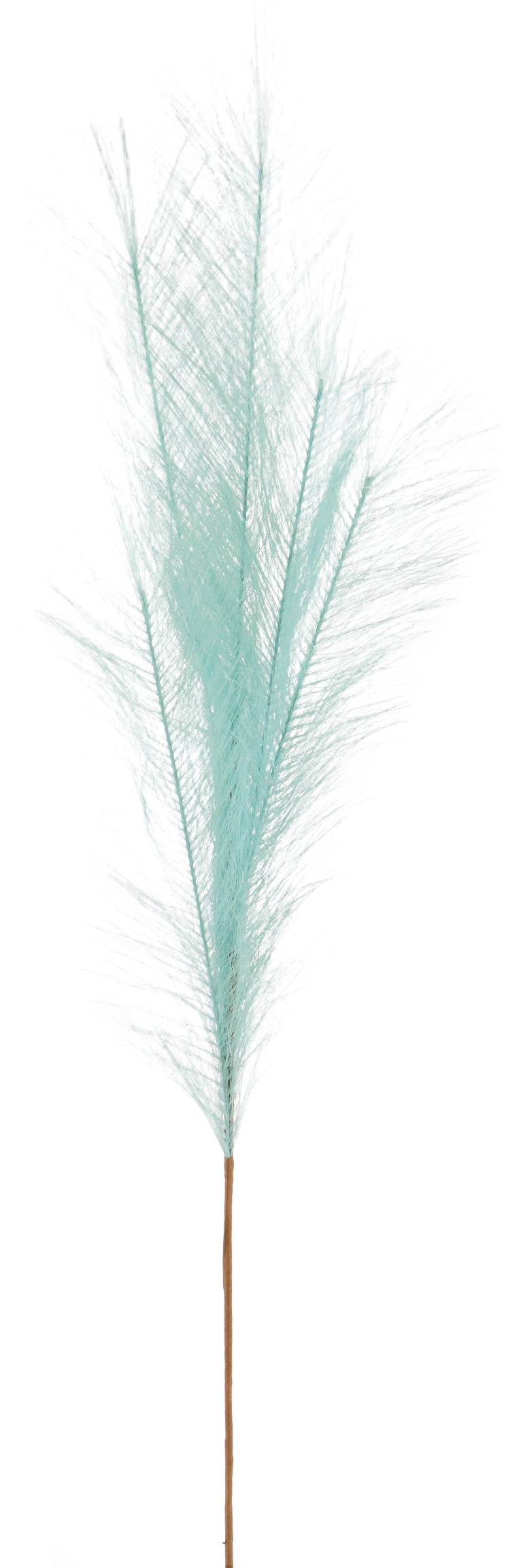 7151 ZIERFEDER OZEANBLAU 80CM