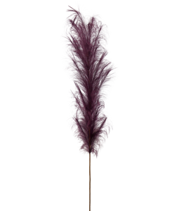 7159 FEATHER AUBERGINE 170CM