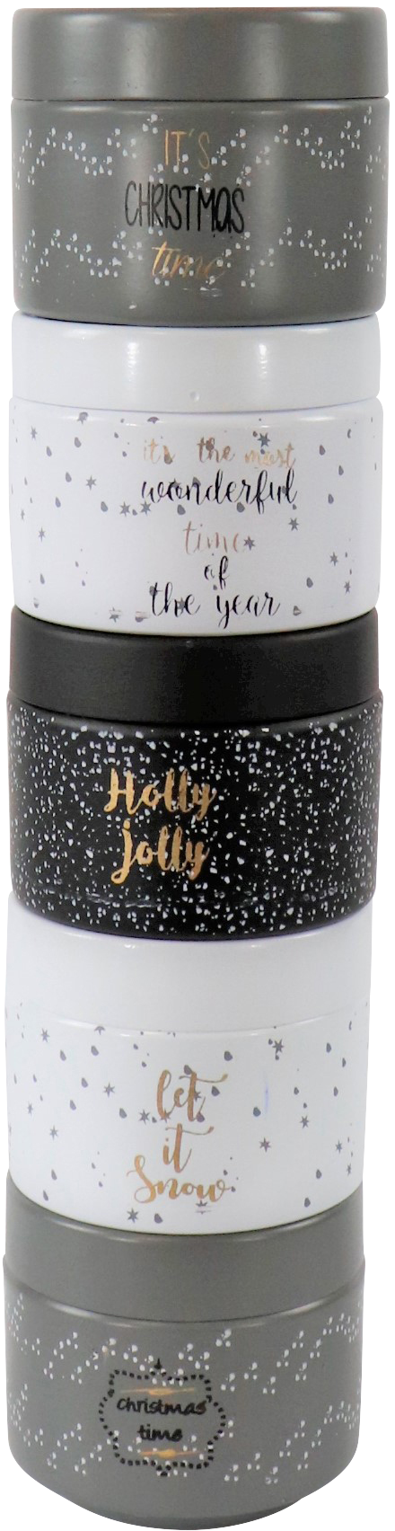 7316 DOSENTOWER HOLLY JOLLY  S/5