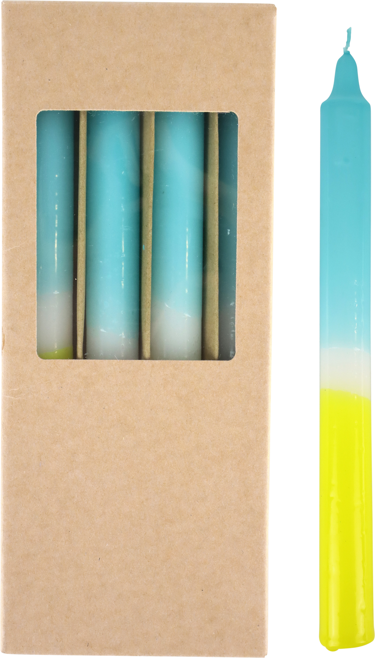 7395 STABKERZEN OMBRE  S/4