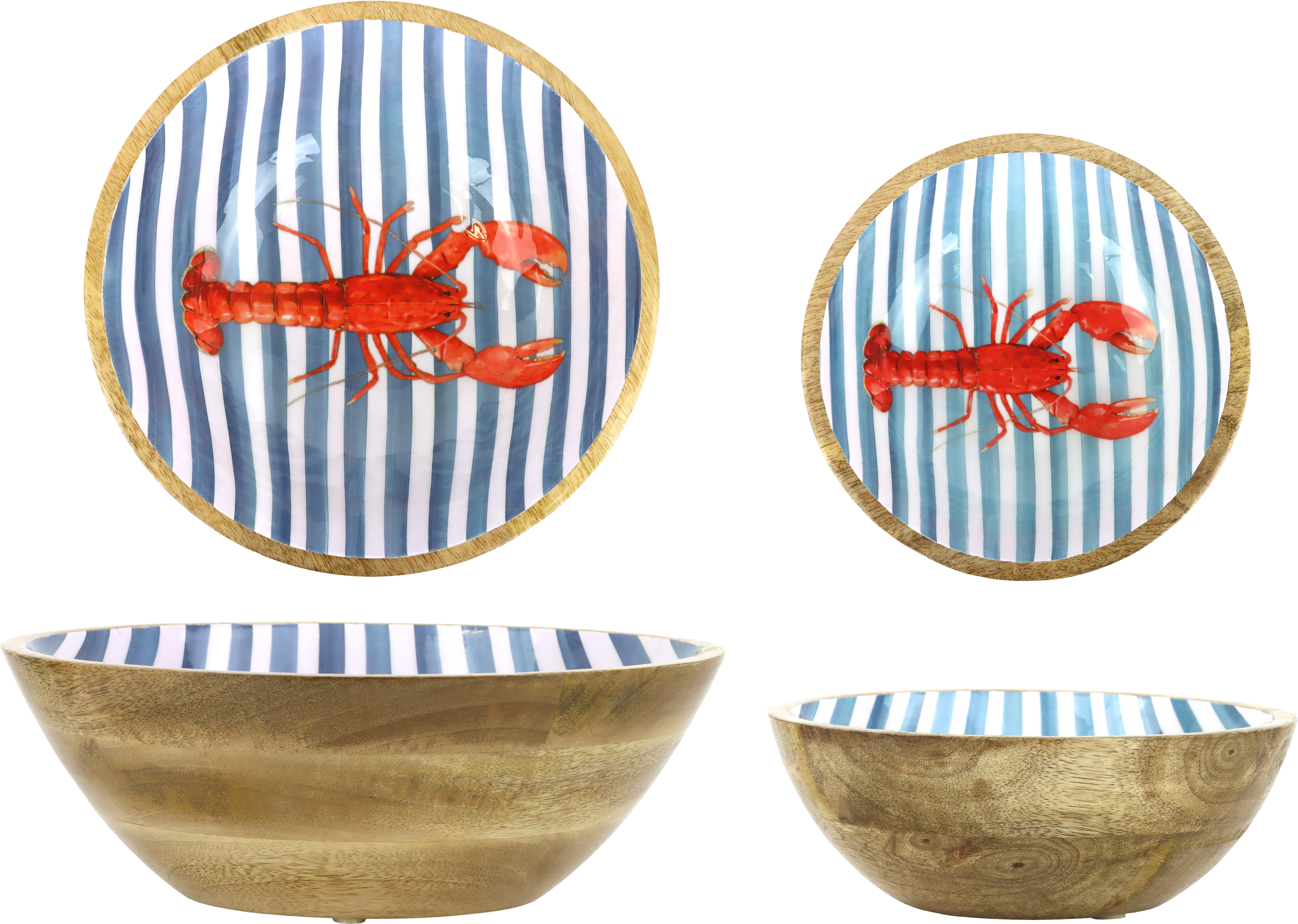 7579 SCHALEN LOBSTER LINES  S/2