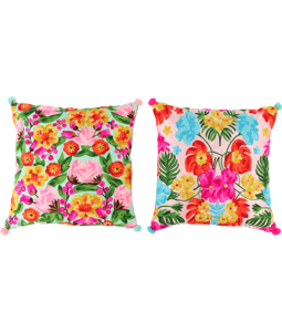 7792 PILLOW CASE FLORA 40X40 S/2