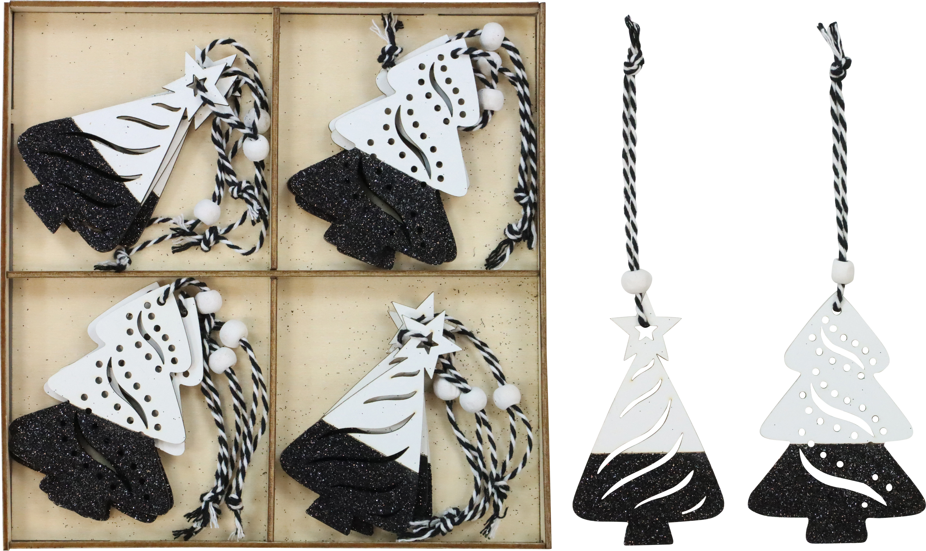 7818 HOLZHÄNGER IN BOX BÄUME  S/12