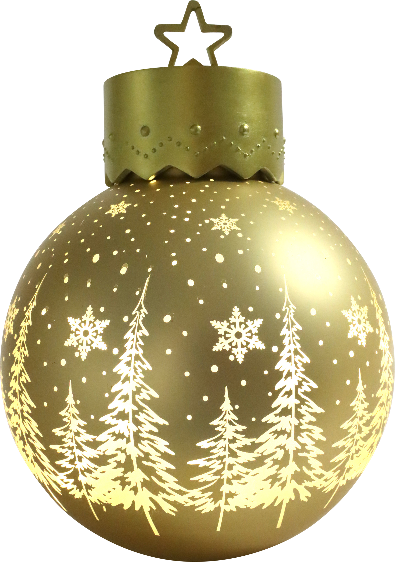 7904 LED-LEUCHTKUGEL WINTERWALD