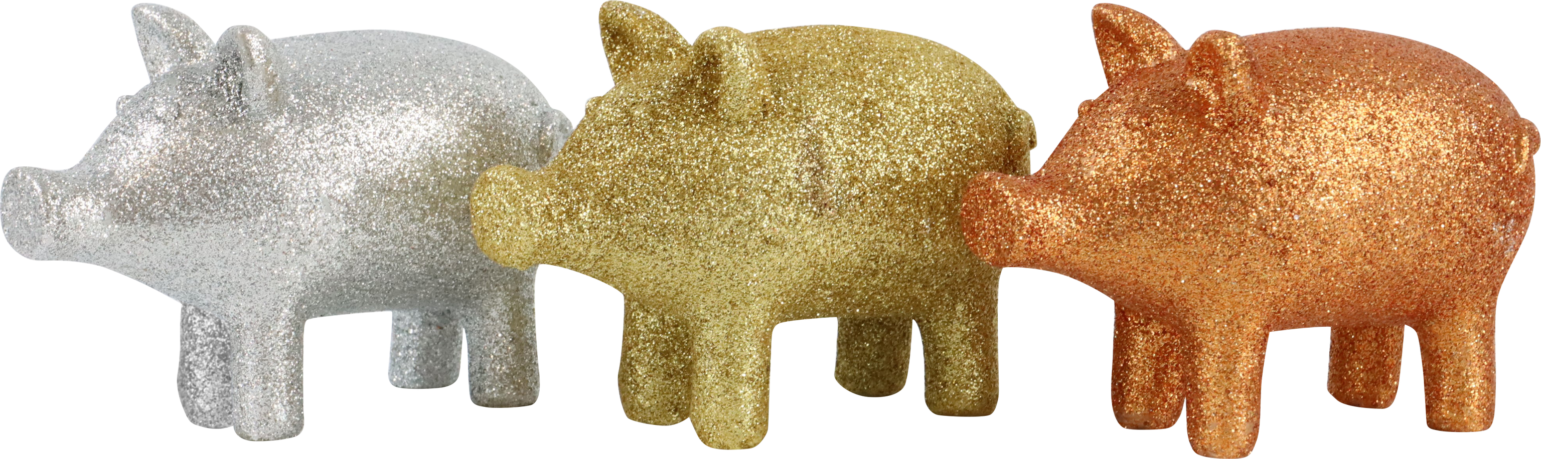 8195 FIGUREN GLORY PIGS  S/3