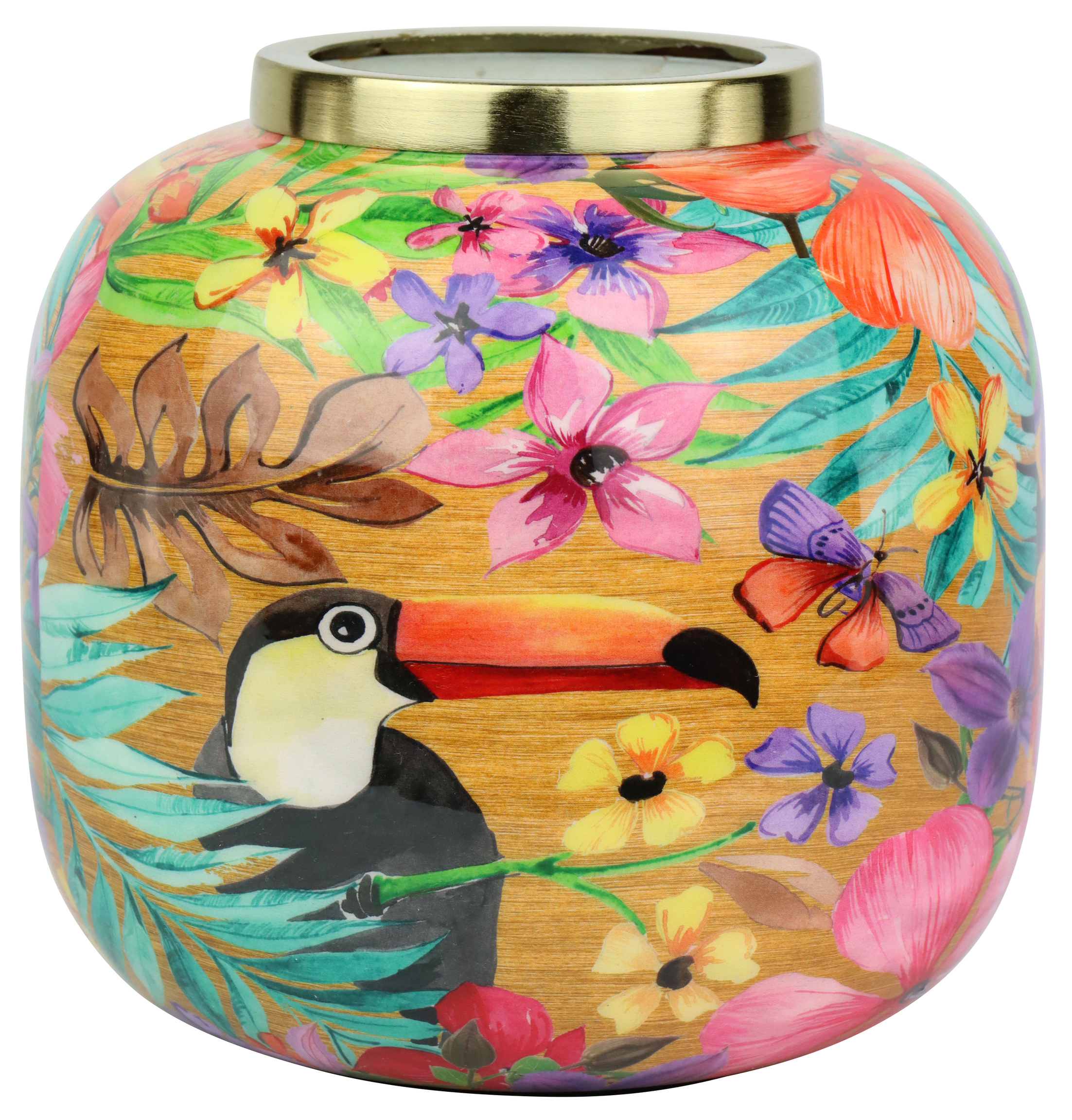 8211 VASE PARADISE BIRD