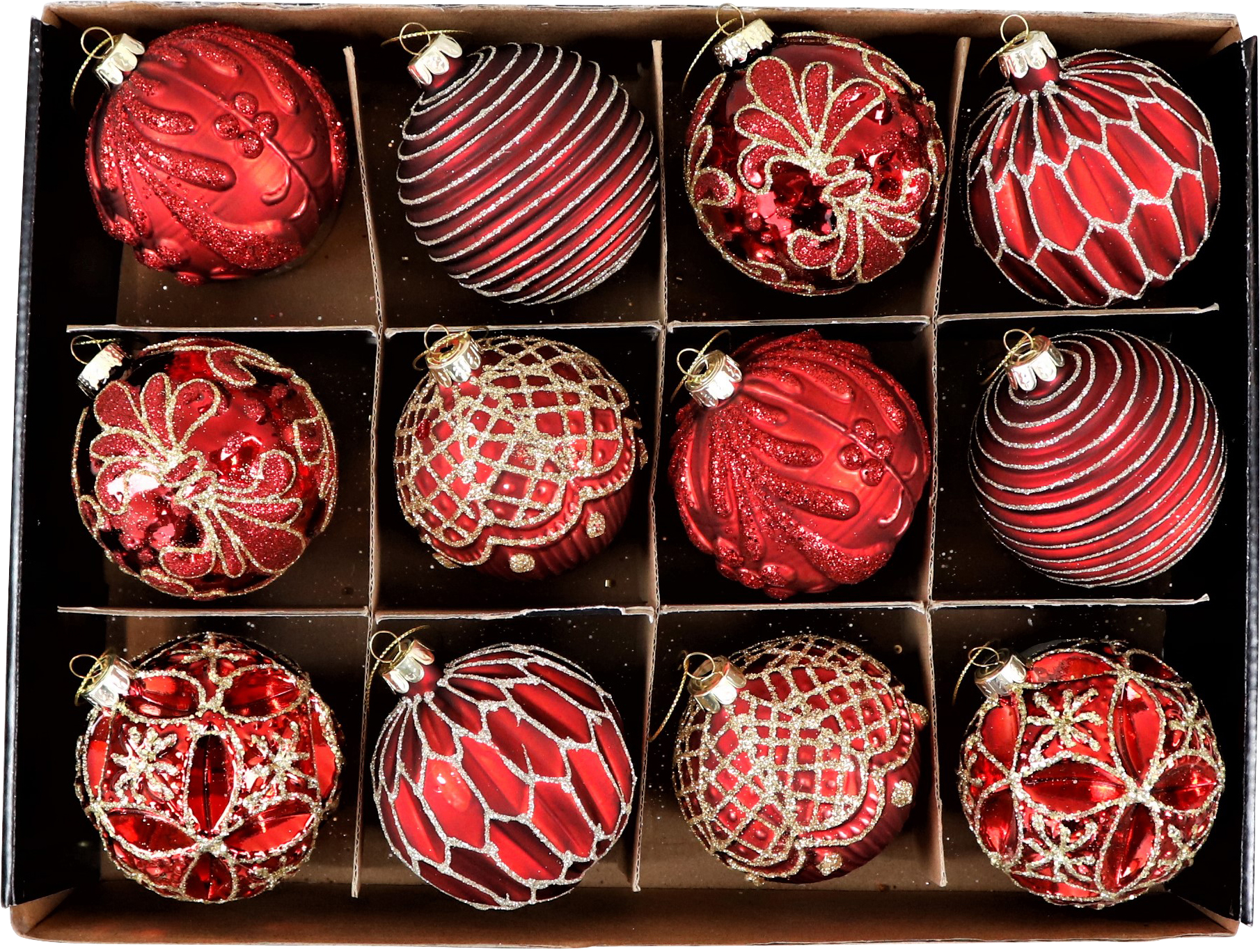 8264 DISPLAYBOX GLASKUGELN  S/12