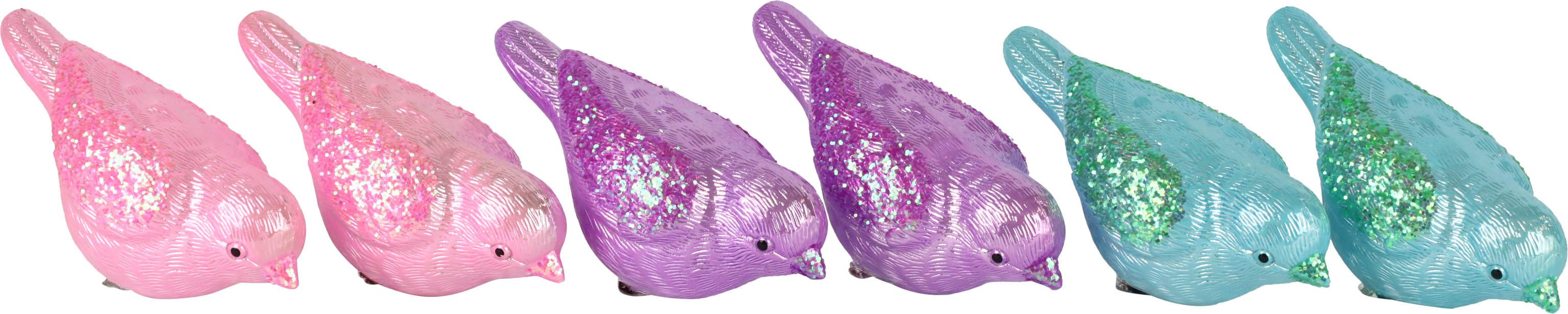 8474 VOGELKLAMMERN UCELLI  3X2 S/6