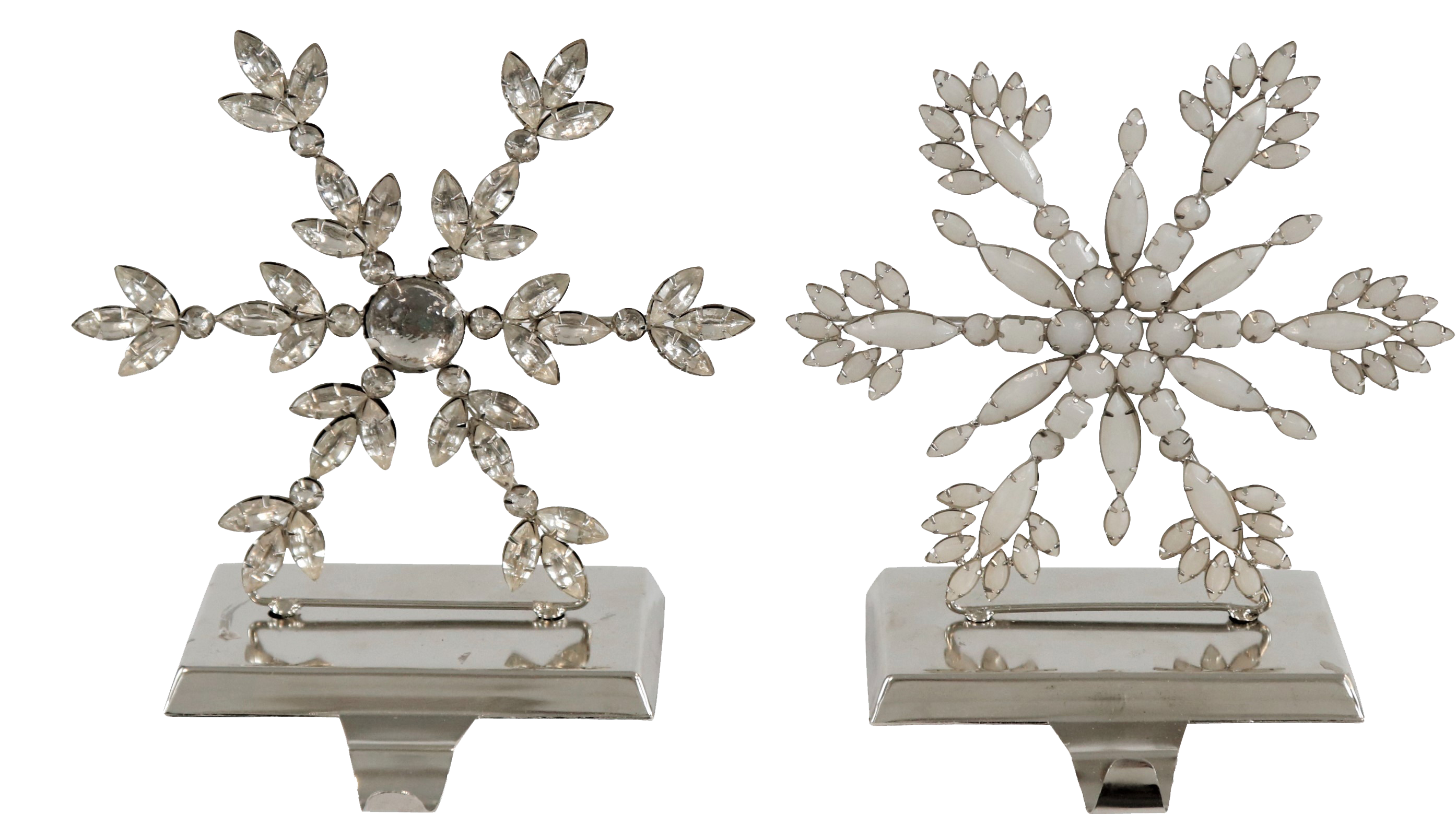 8751 WEIHNACHTSSTRUMPFHALTER STERN  S/2