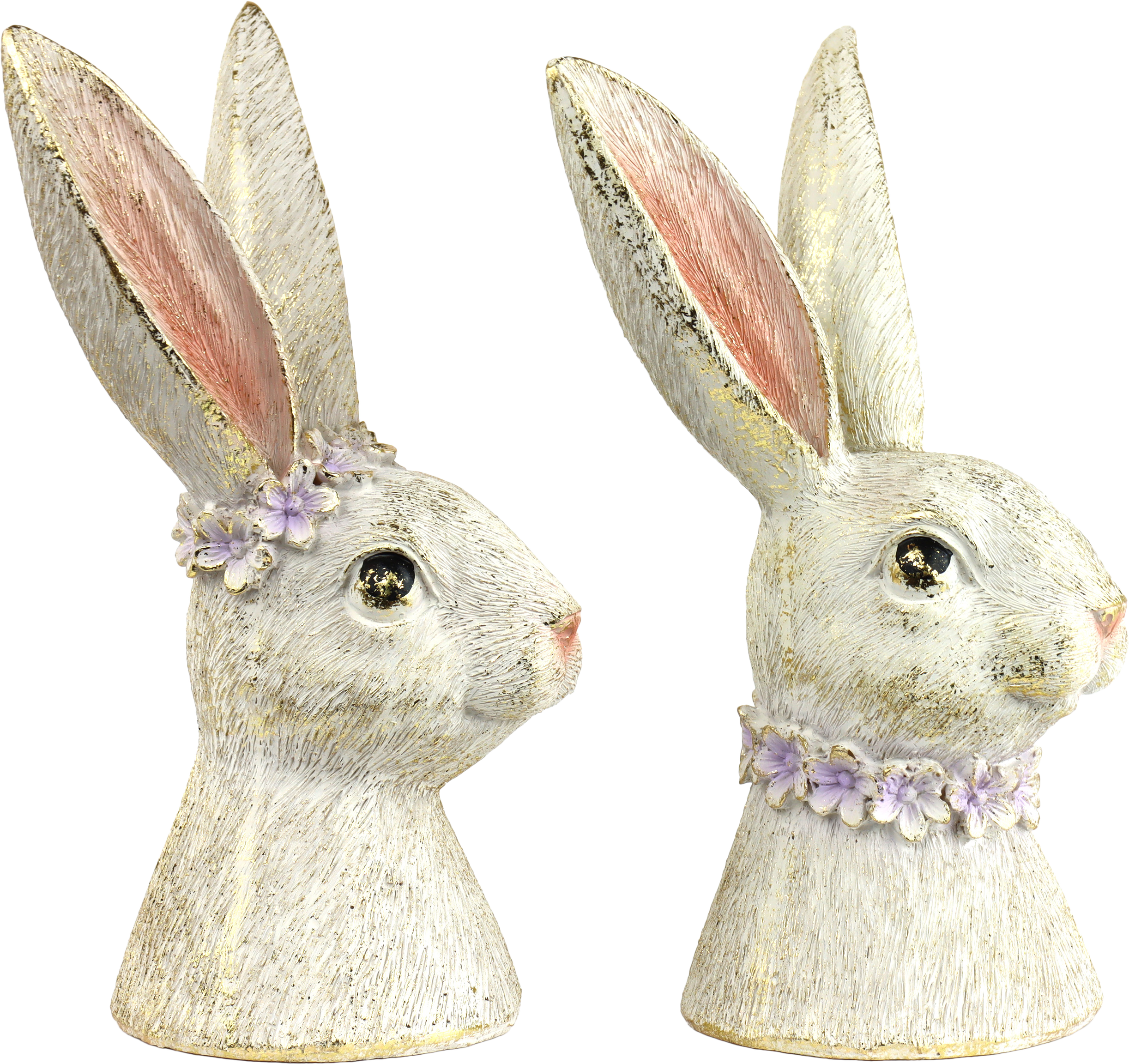 8777 HASENBÜSTEN ALBERT&CÄCILIE  S/2