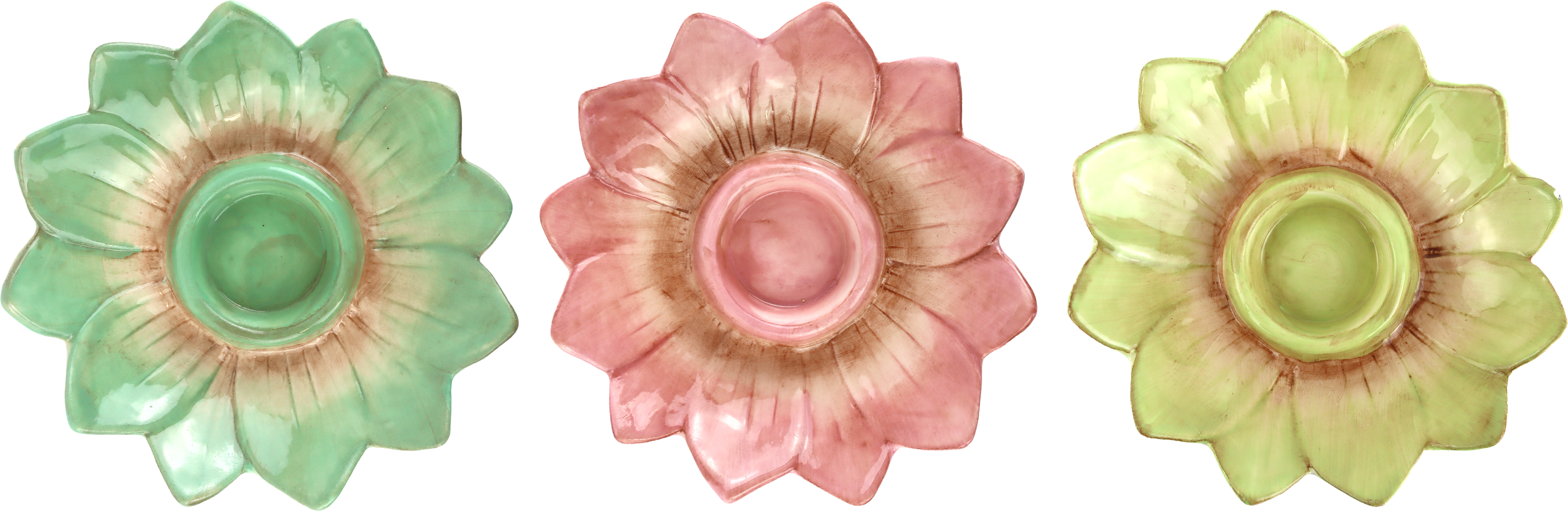 8846 KERZENHALTER LOTUSBLÜTE  S/3