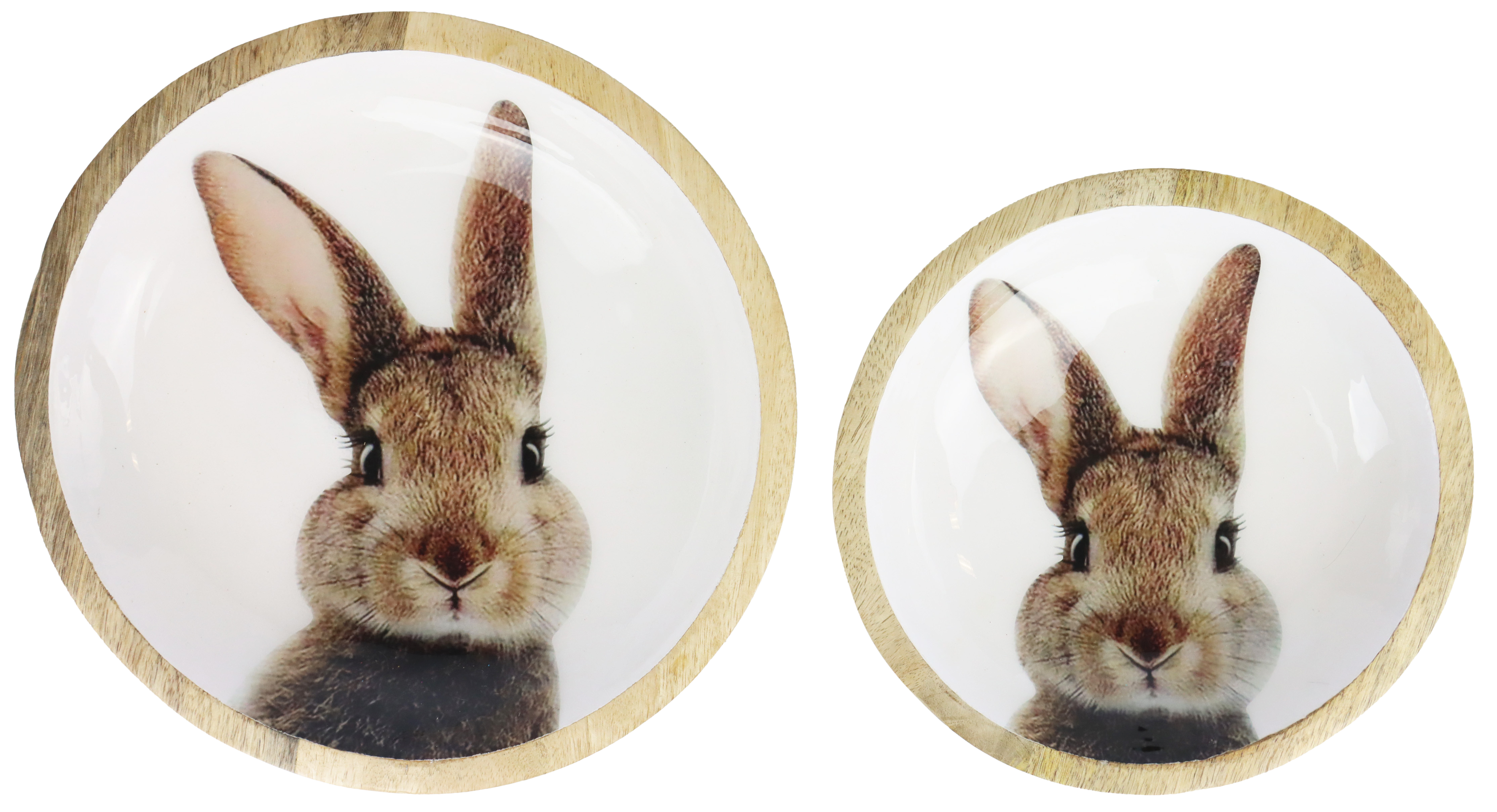 8931 HOLZSCHALEN HAPPY EASTER  S/2